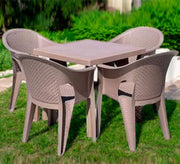 Beige rattan set, elegant, comfortable, and for the garden - Vitrine Furniture - Outdoor Products
