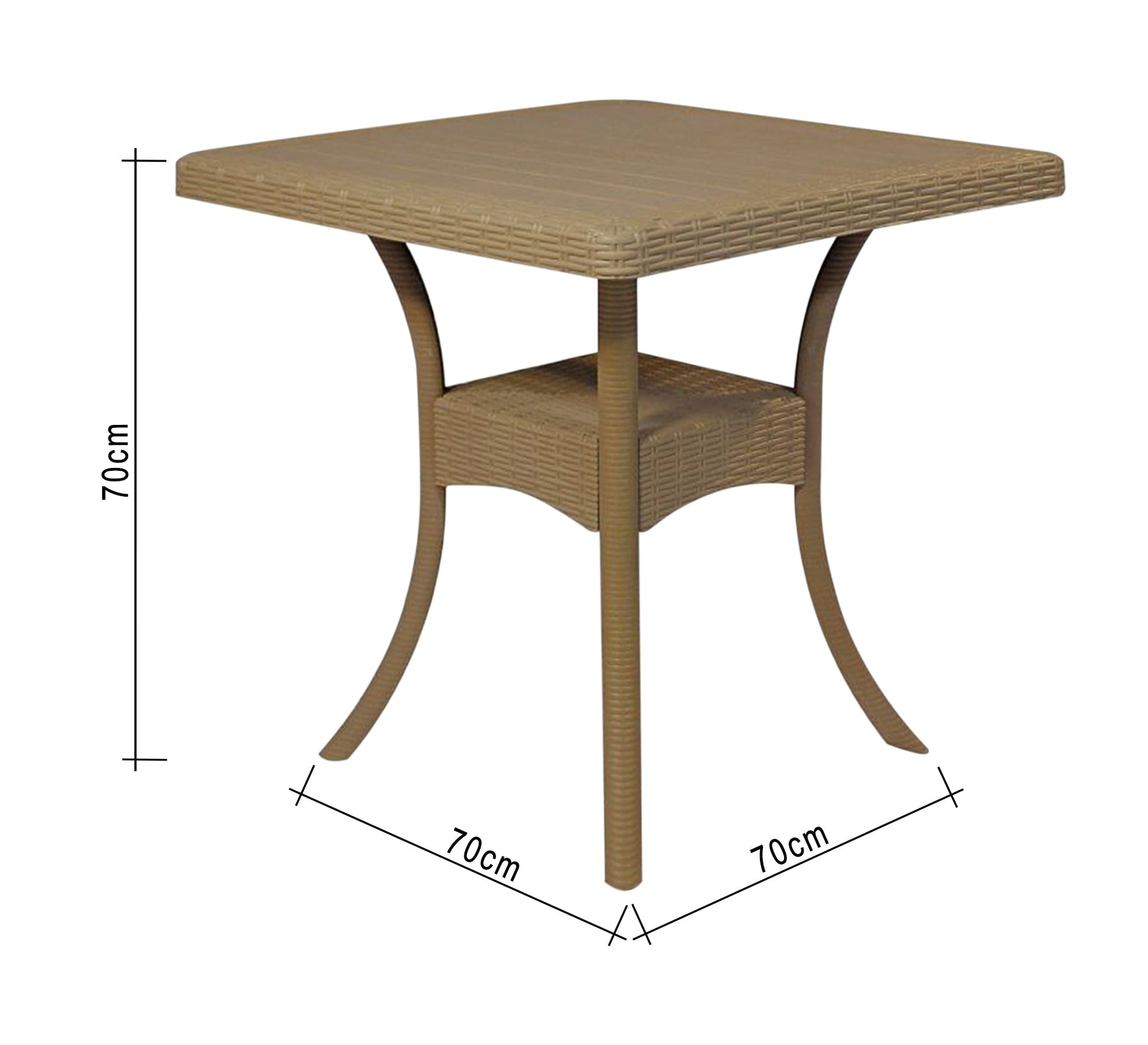 Beige rattan set, stylish, and comfortable, and perfect for the garden - Vitrine Furniture - Outdoor Products