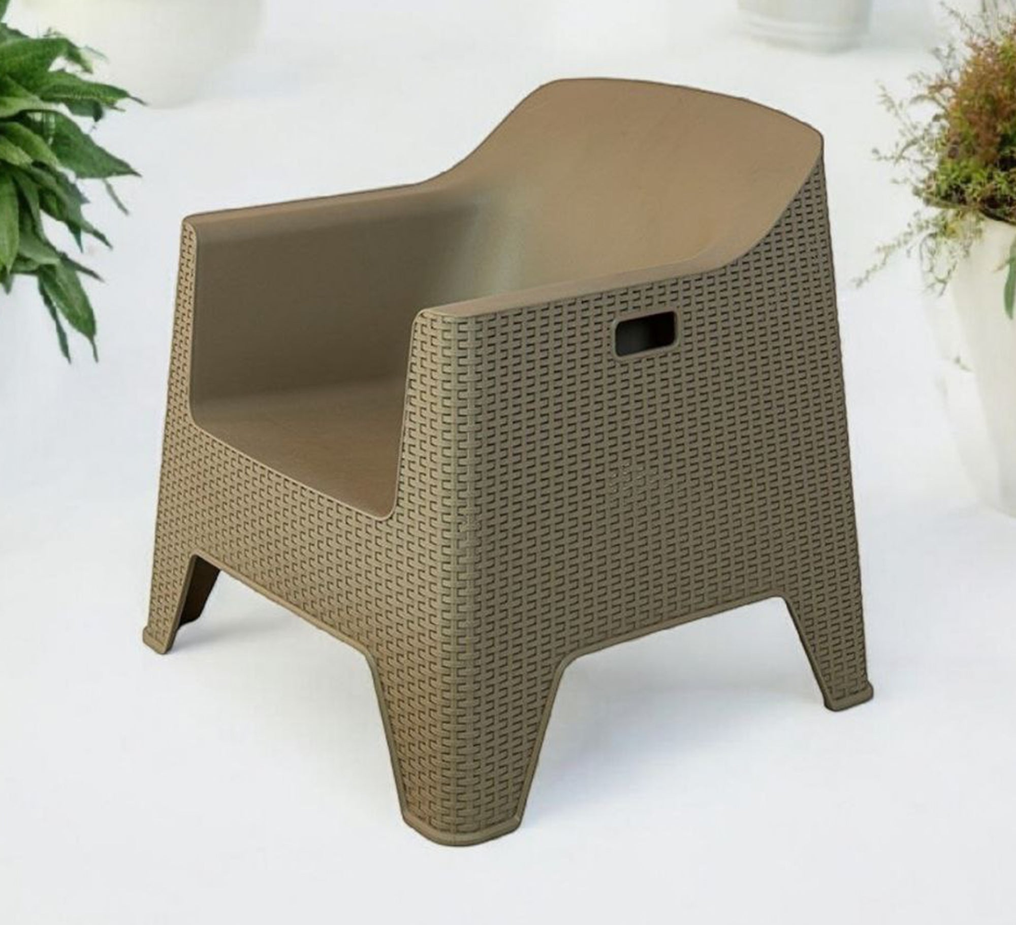 Beige rattan set, stylish, and comfortable, and perfect for the garden - Vitrine Furniture - Outdoor Products