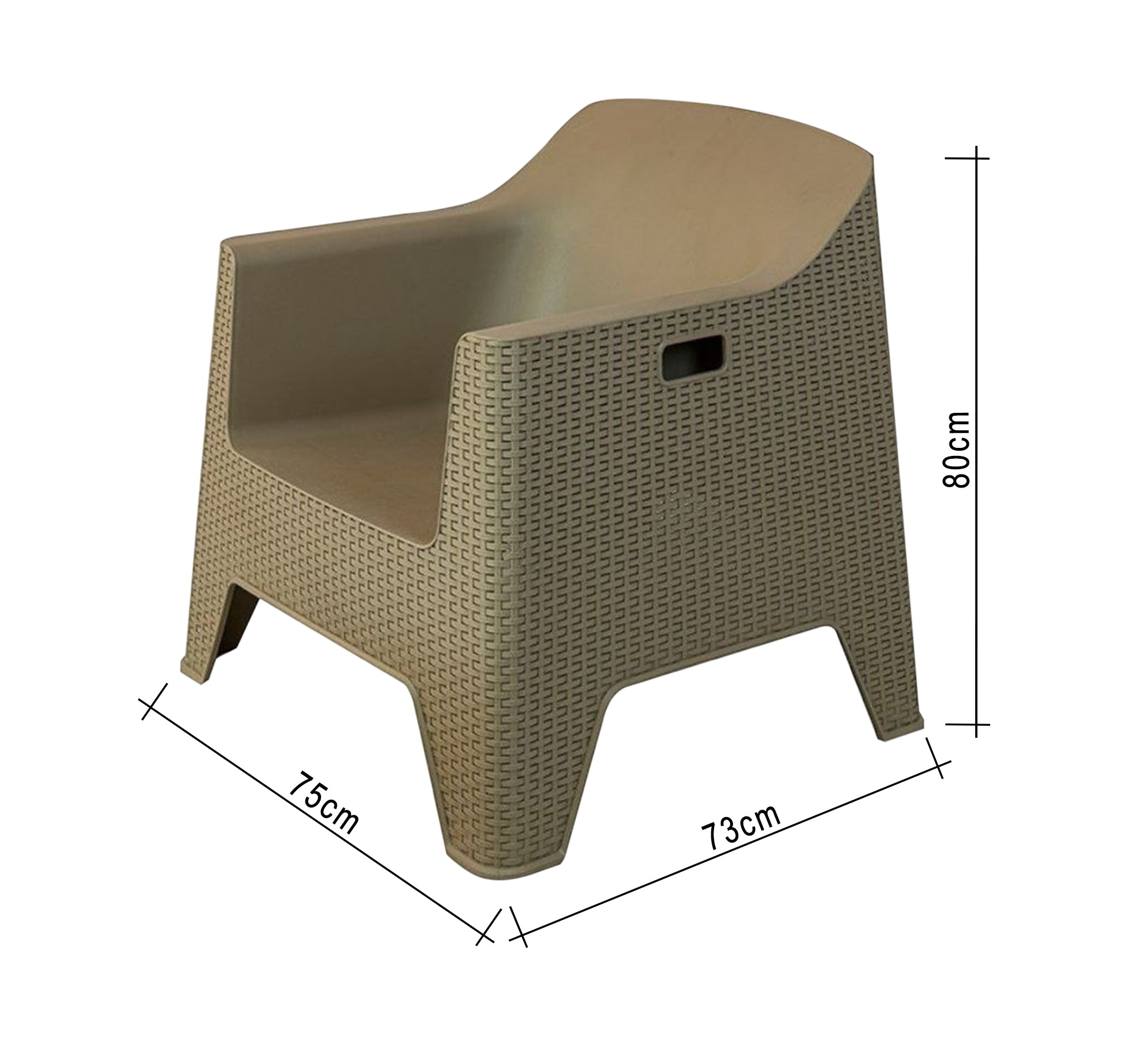 Beige rattan set, stylish, and comfortable, and perfect for the garden - Vitrine Furniture - Outdoor Products