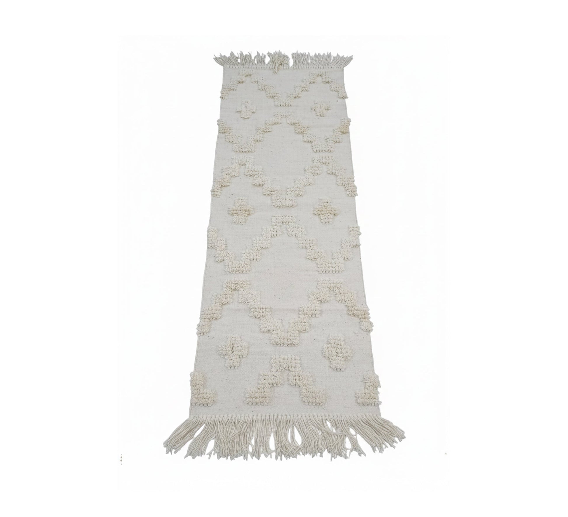 Beige rug with attractive classic geometric patterns - Vitrine Furniture - Accessories