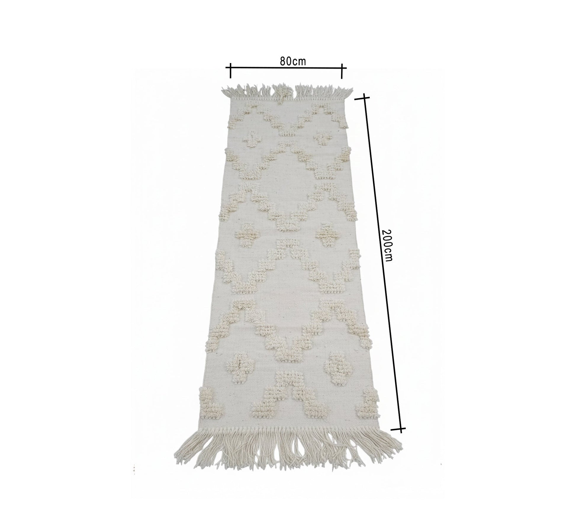 Beige rug with attractive classic geometric patterns - Vitrine Furniture - Accessories