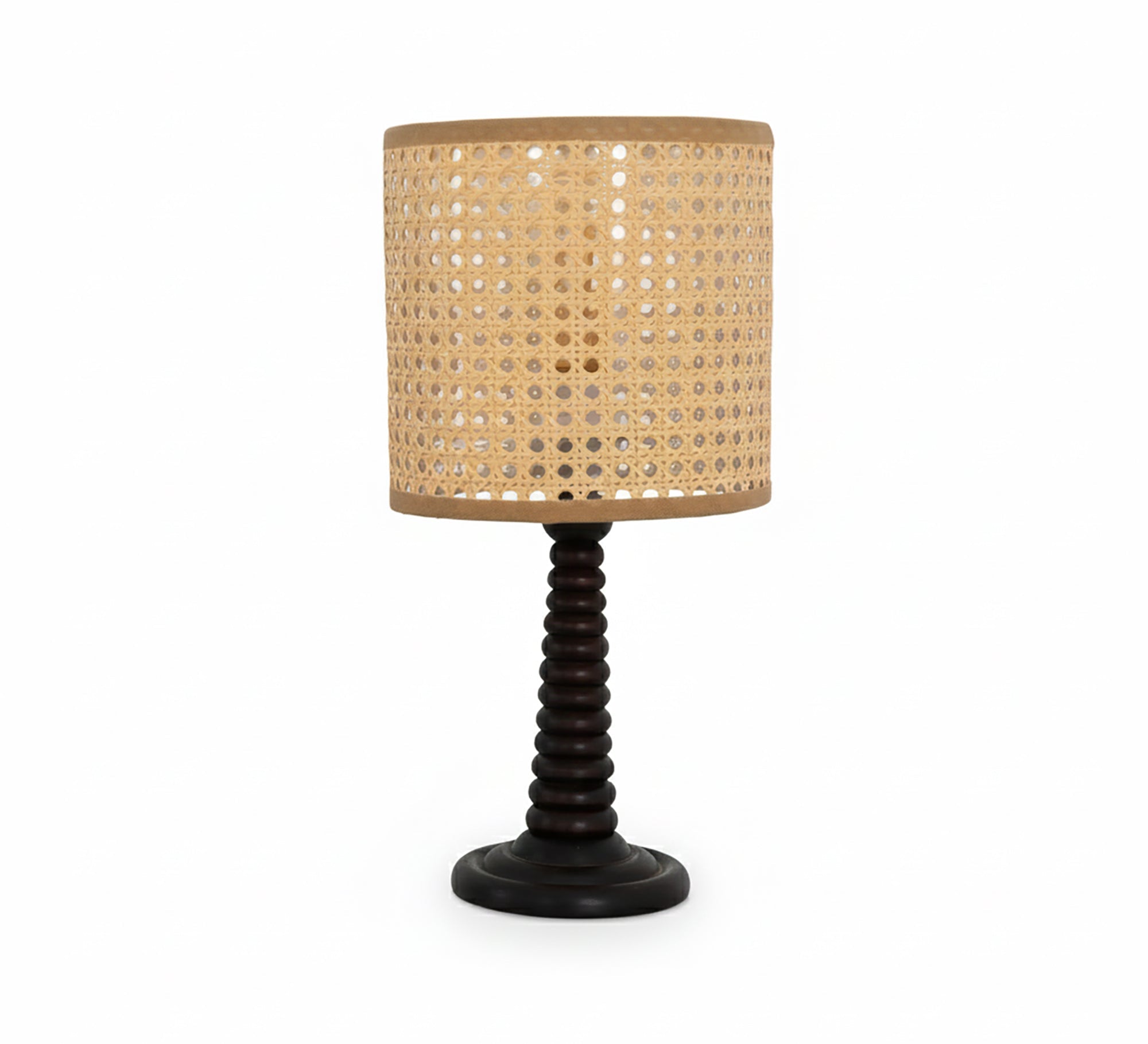 Beige table lamp for soft and quiet lighting - Vitrine Furniture - Table lamps