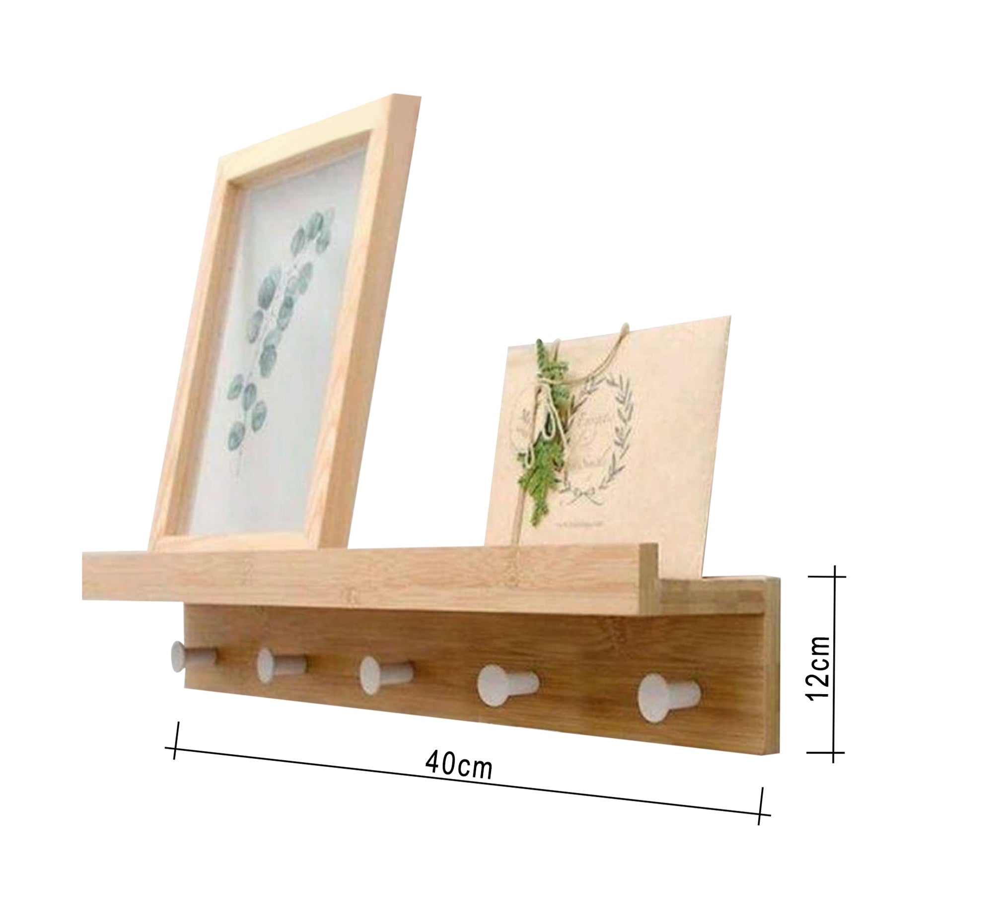 Beige Wall Shelf - Vitrine Furniture - Décor