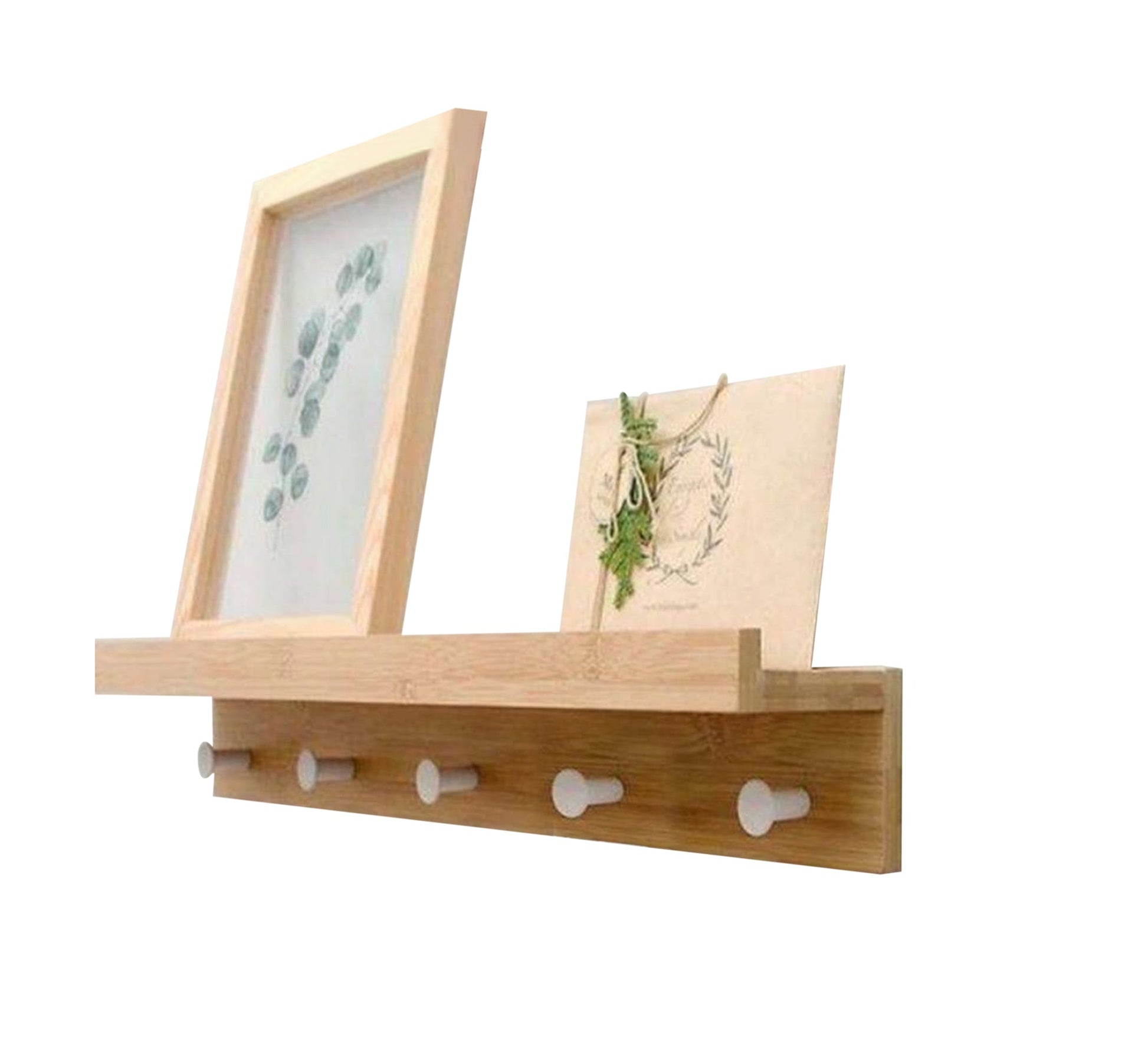 Beige Wall Shelf - Vitrine Furniture - Décor