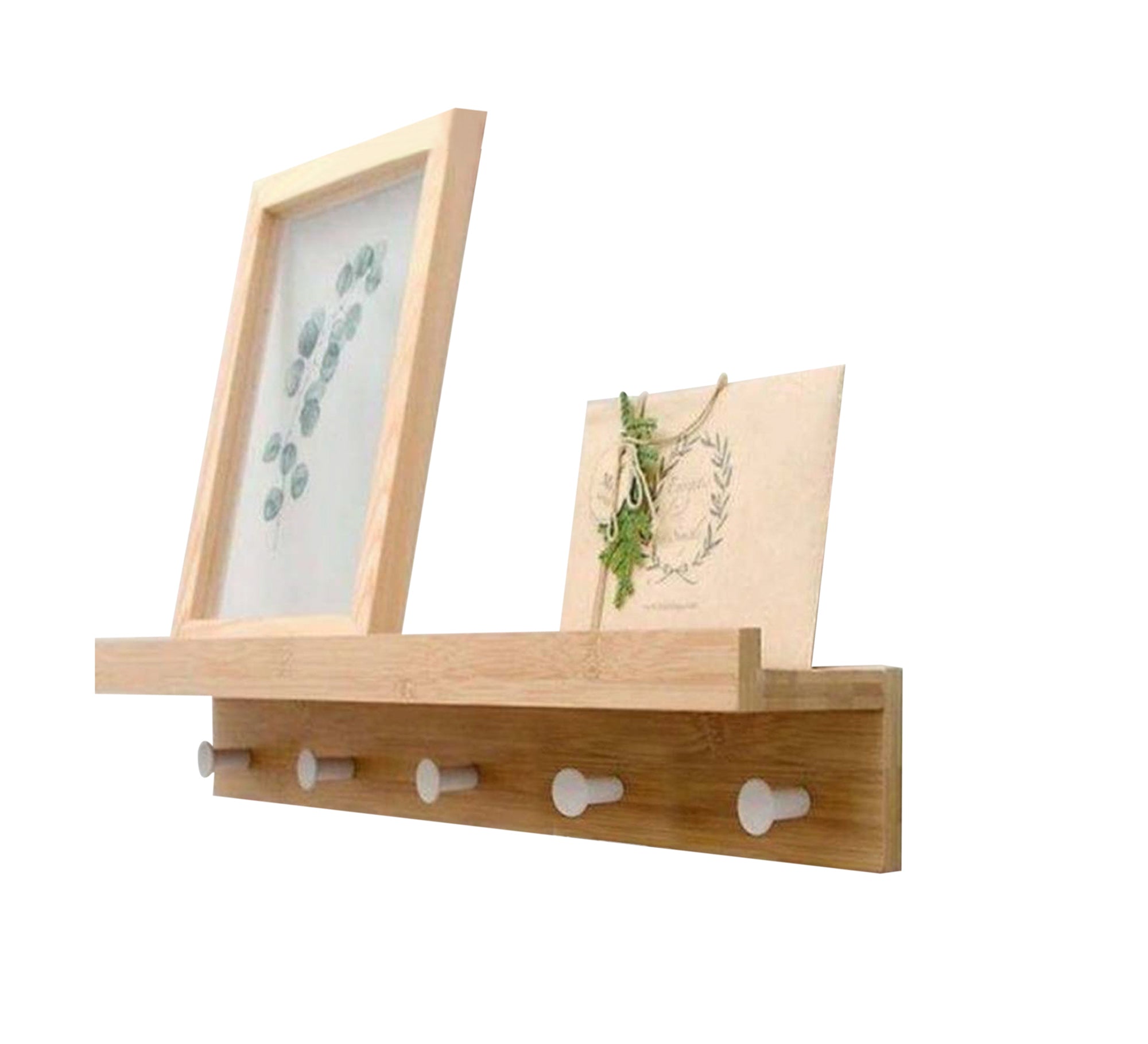Beige Wall Shelf - Vitrine Furniture - Décor