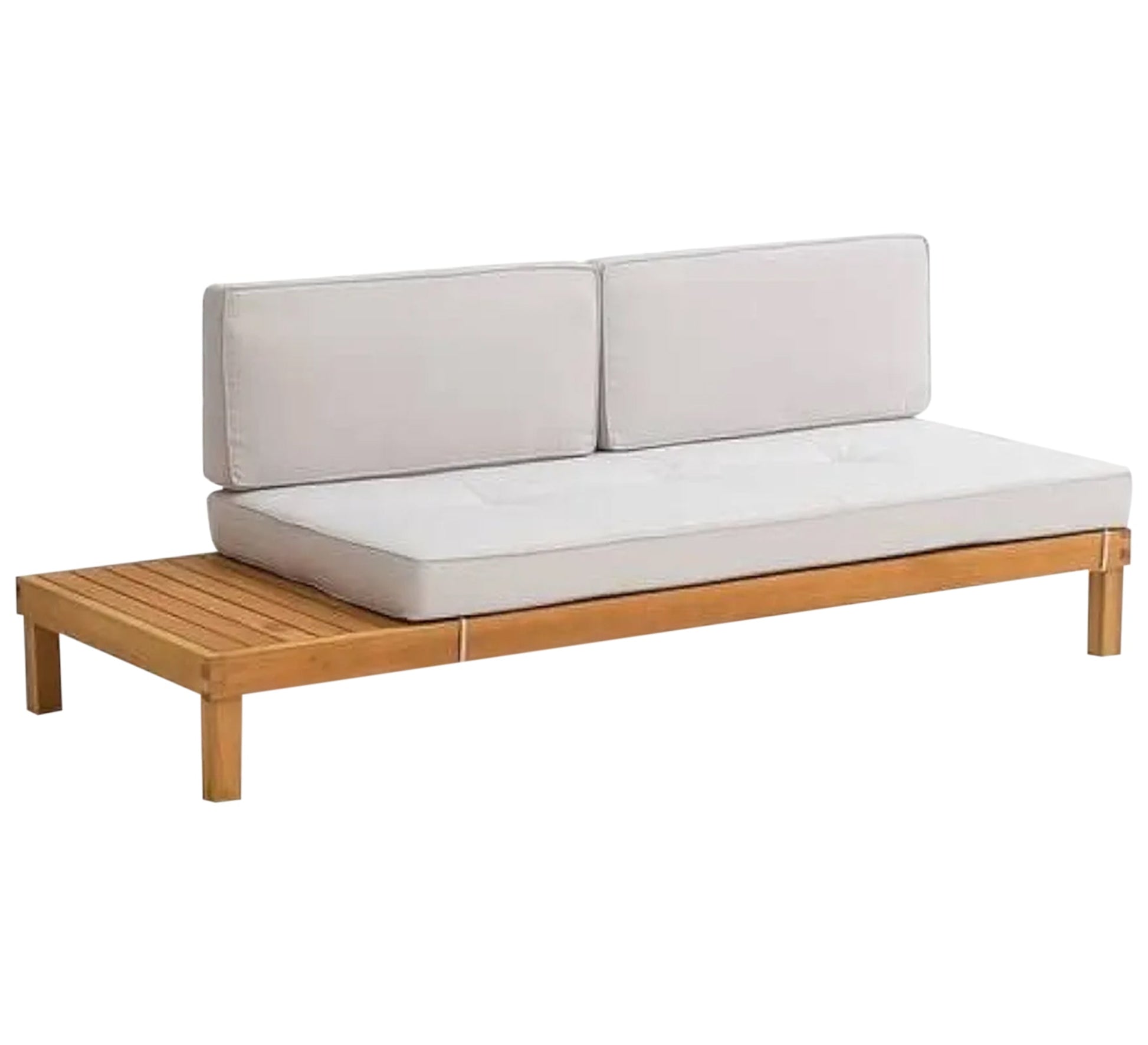 Beige wooden sofa - Vitrine Furniture - Outdoor Products