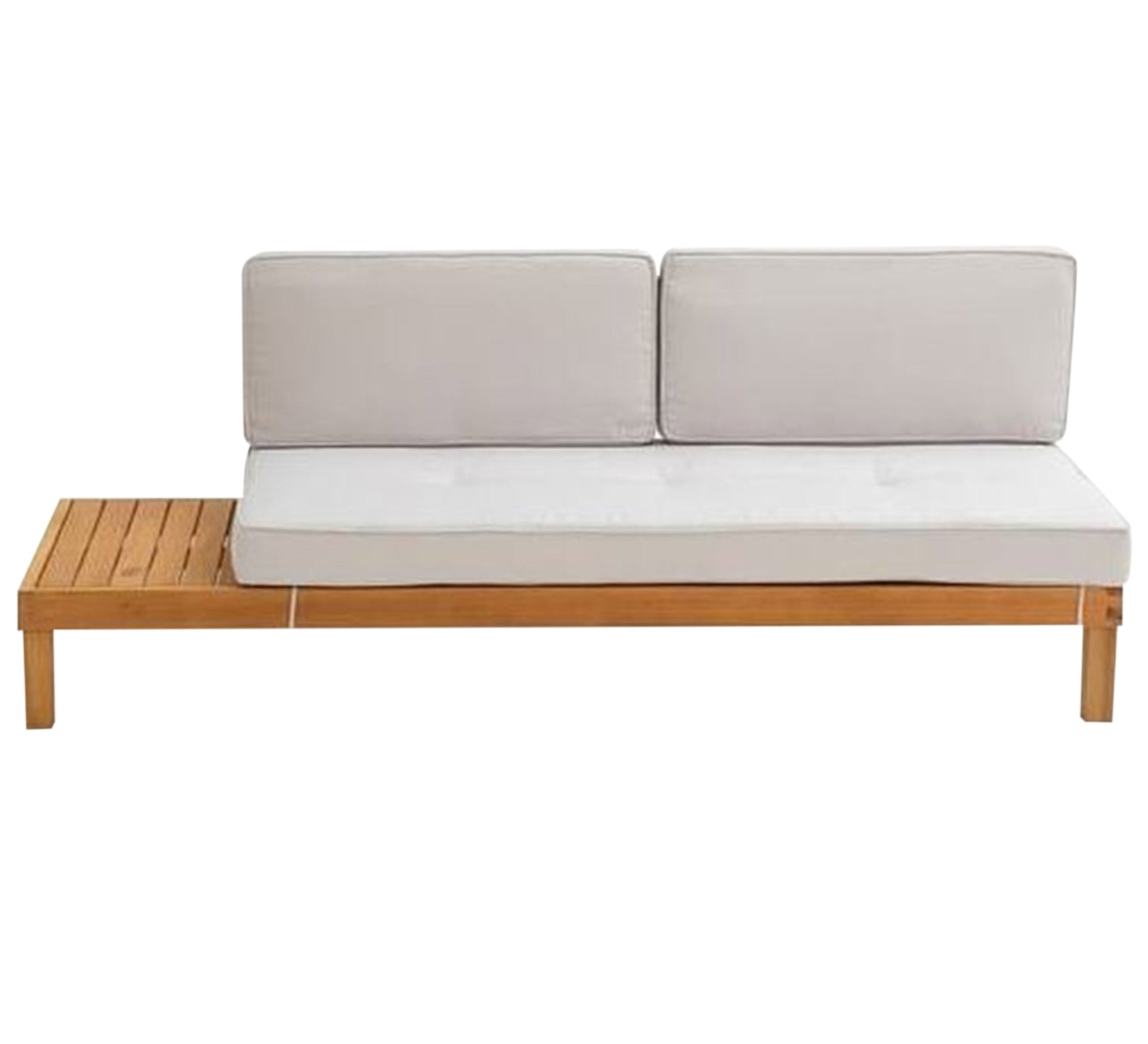 Beige wooden sofa - Vitrine Furniture - Outdoor Products