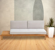 Beige wooden sofa - Vitrine Furniture - Outdoor Products