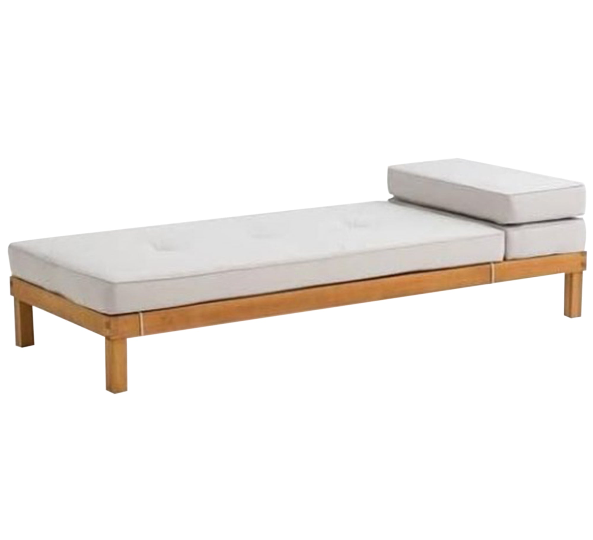 Beige wooden sofa - Vitrine Furniture - Outdoor Products
