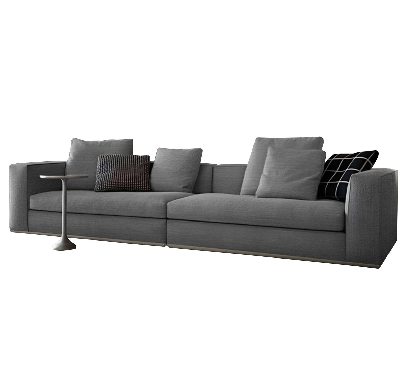 Big gray soft sofa - Vitrine Furniture - Sofas