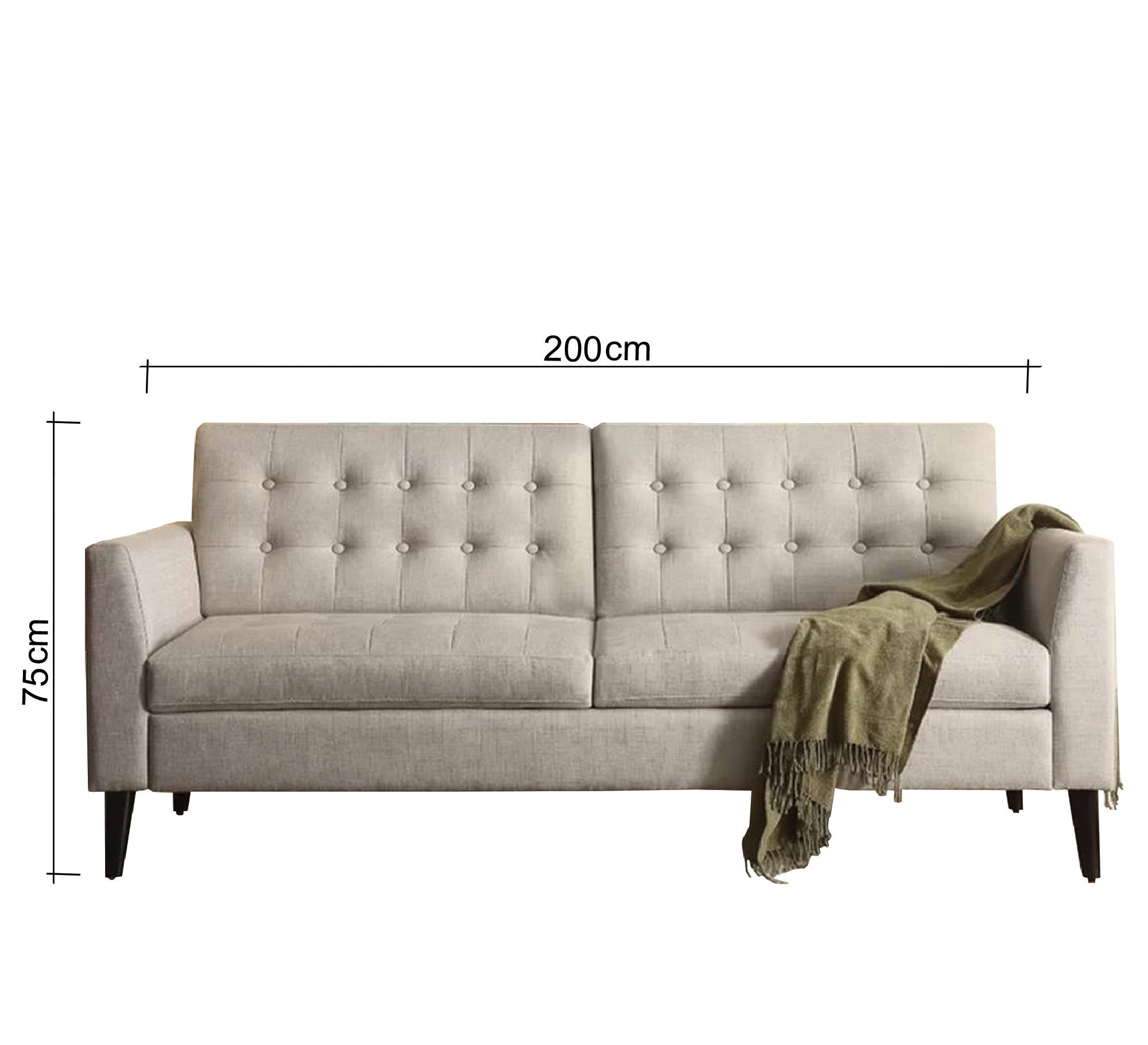 Big sofa with raised legs - Vitrine Furniture - Sofas