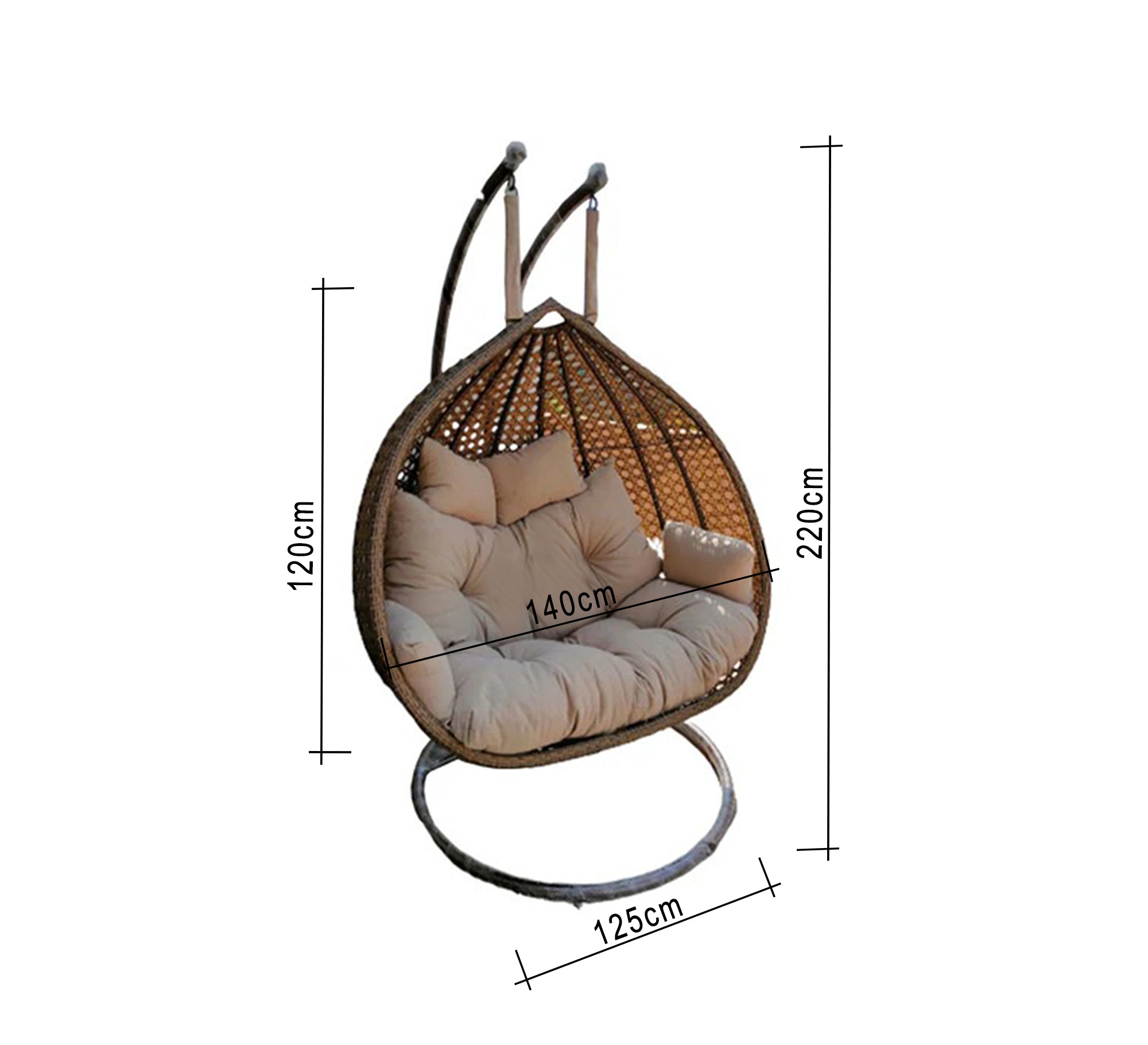 Big swing for two people - Vitrine Furniture - Outdoor Products