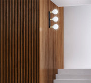 Black and gold ruler wall lamp - Vitrine Furniture - Lighting