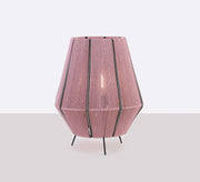 Black and pink lampshade - Vitrine Furniture - Lighting