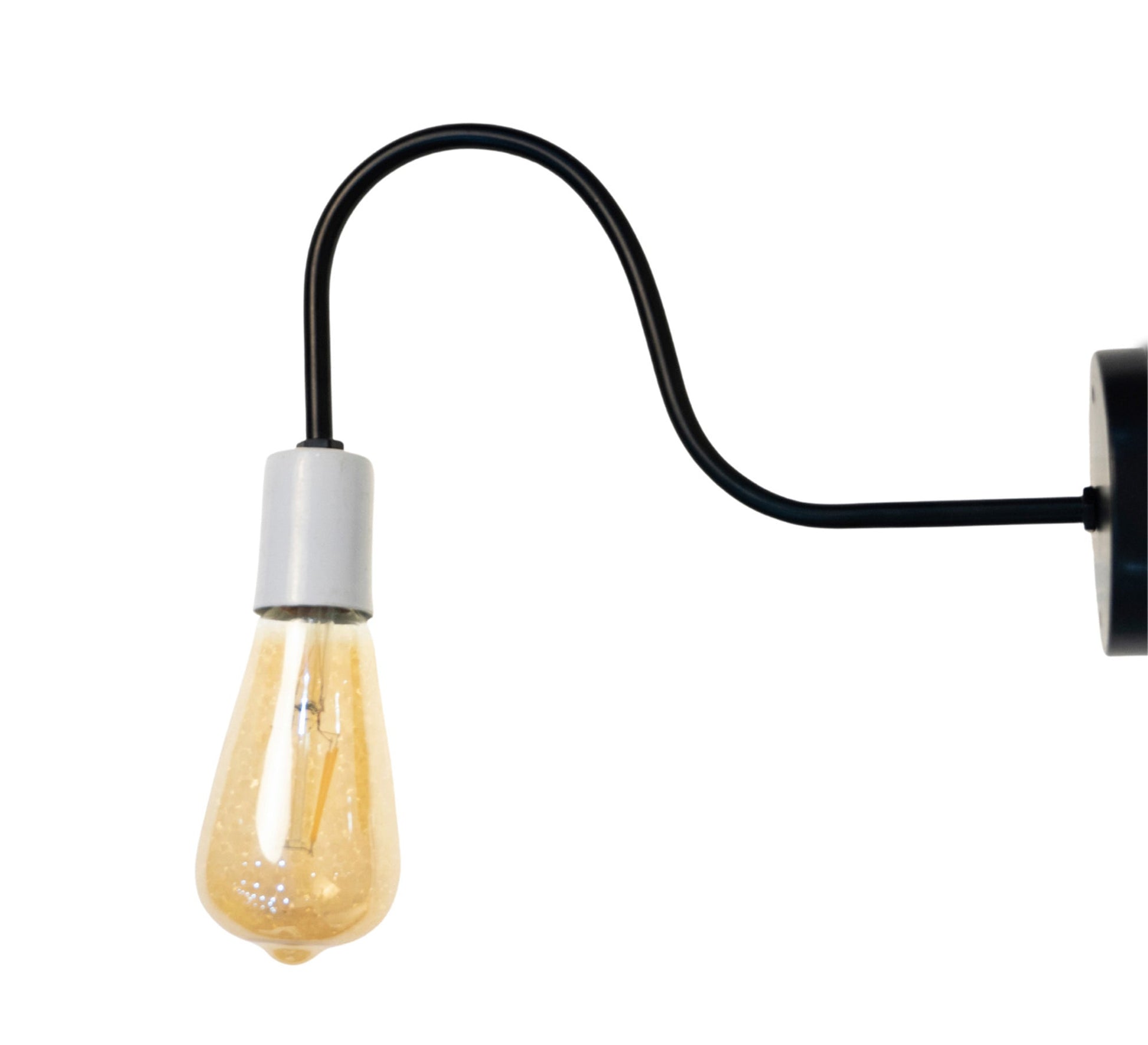 Black and white metal wall lamp - Vitrine Furniture - Lighting