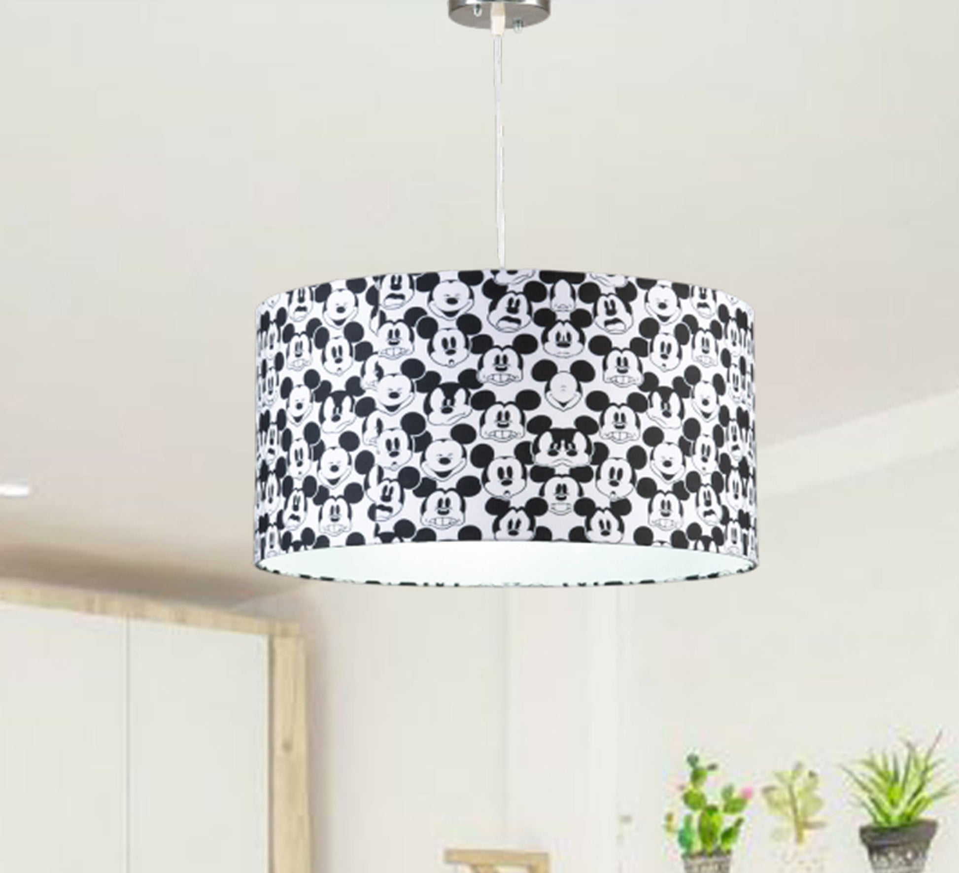 Black and white Mickey Mouse pendant lights - Vitrine Furniture - Lighting