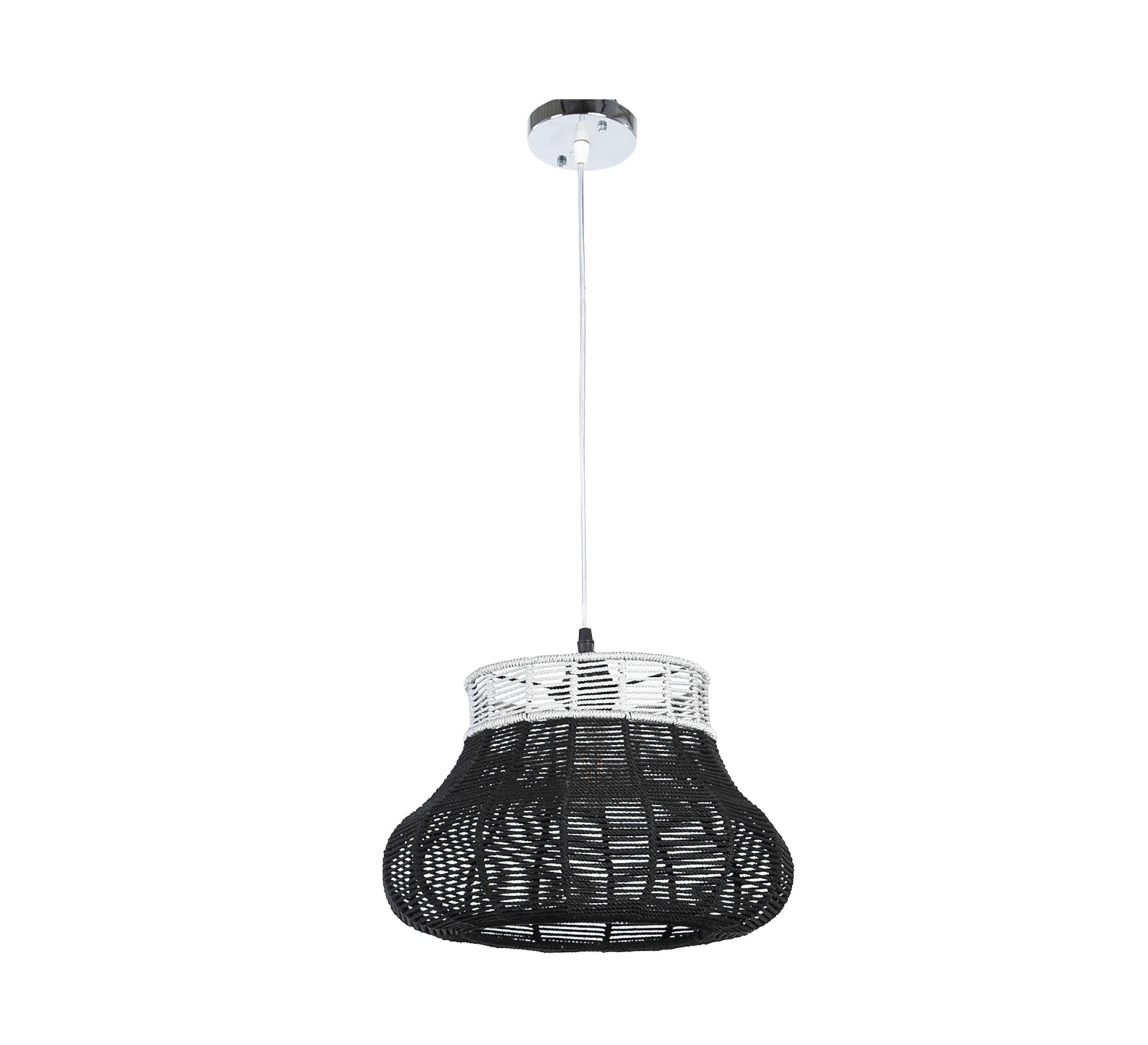 Black and white shaboua ceiling pendant - Vitrine Furniture - Lighting
