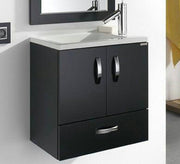 Black Bathroom Sink Unit – Modern, Durable Elegance - Vitrine Furniture - Furniture
