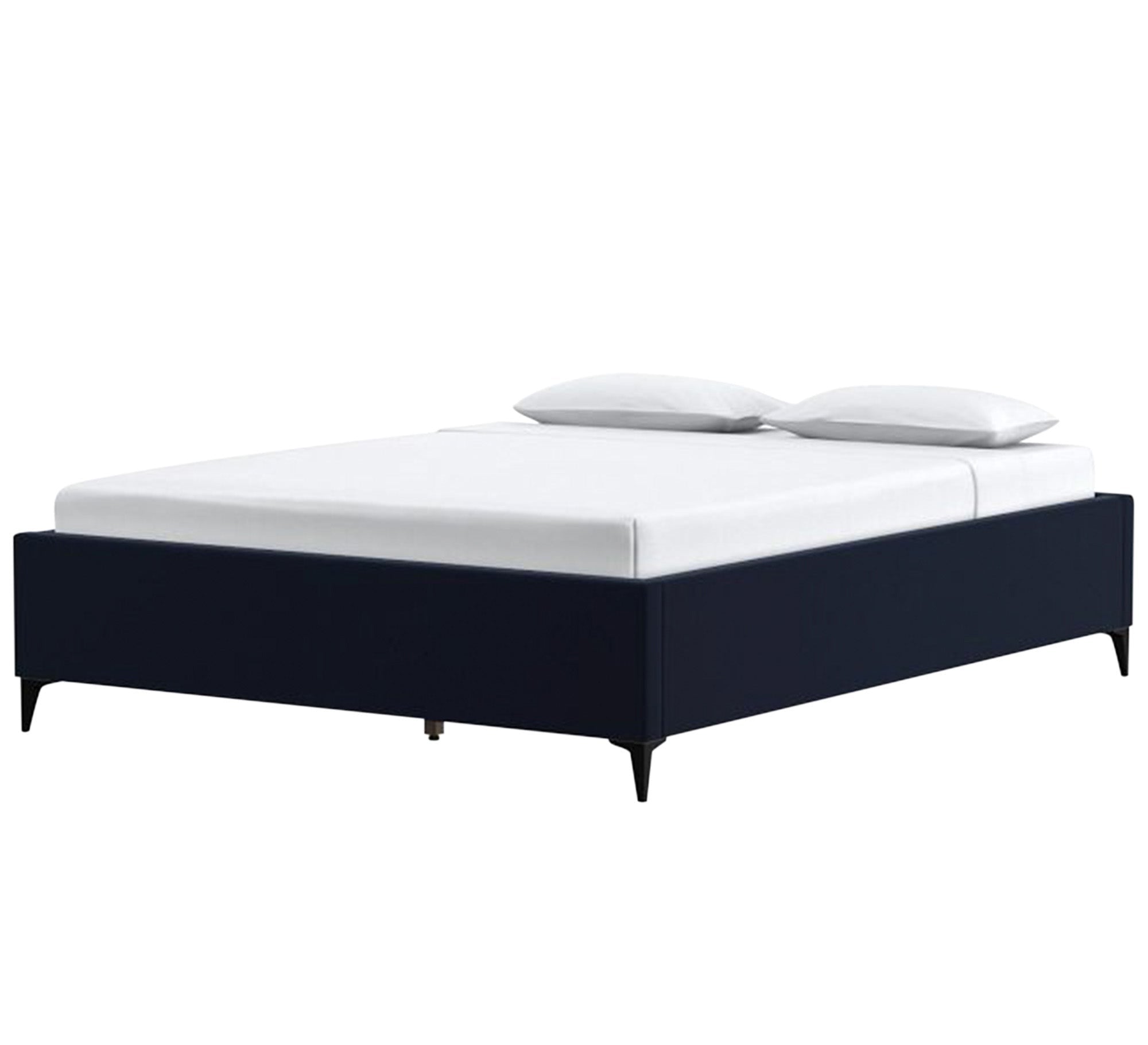 Black bed without back - Vitrine Furniture - Beds