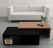 Black - Beige Coffee Table: Stylish & Versatile - Vitrine Furniture - Furniture