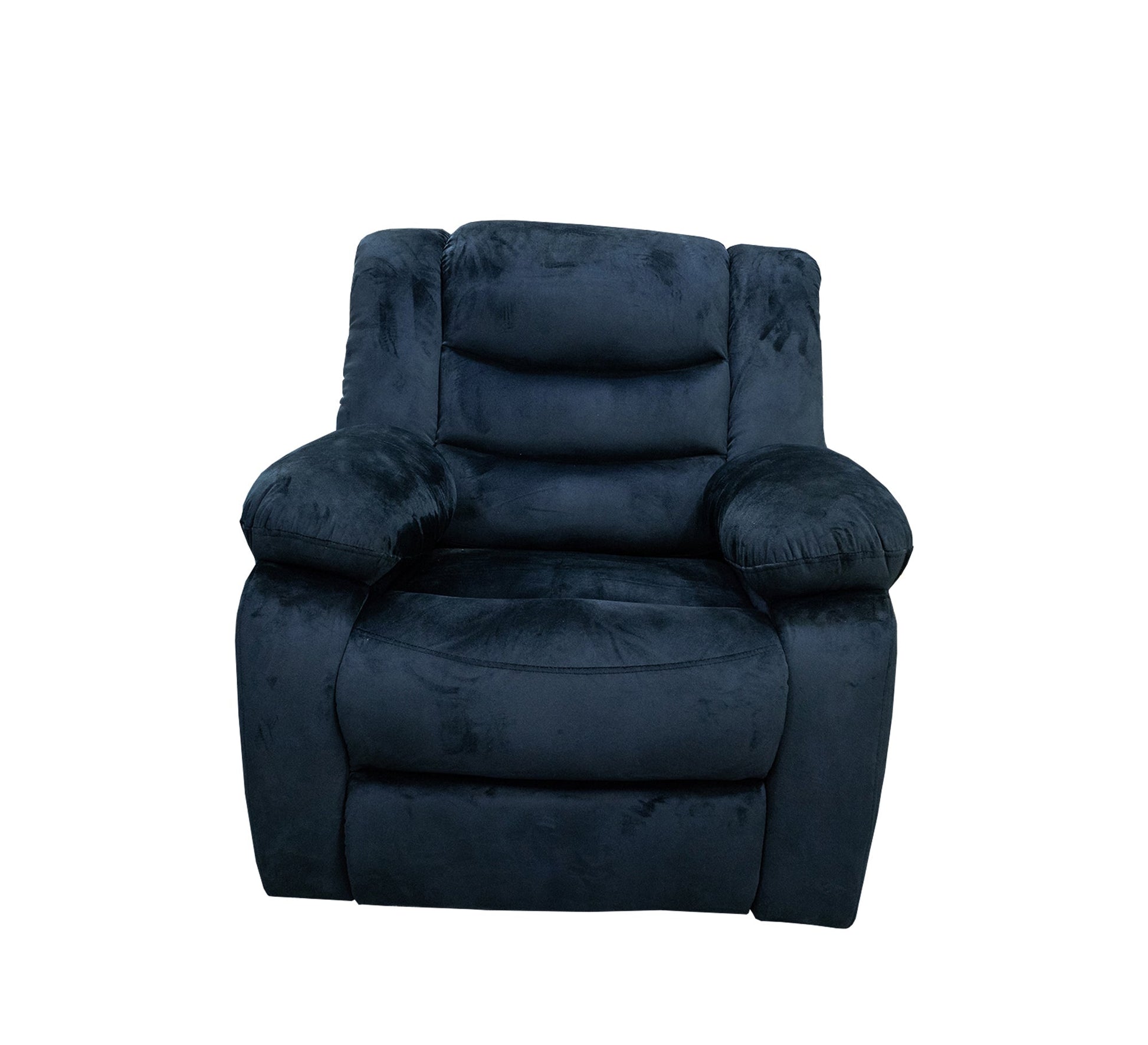 Black - Blue Lazy Boy, Chic Comfort - Vitrine Furniture - Lazyboy Chair