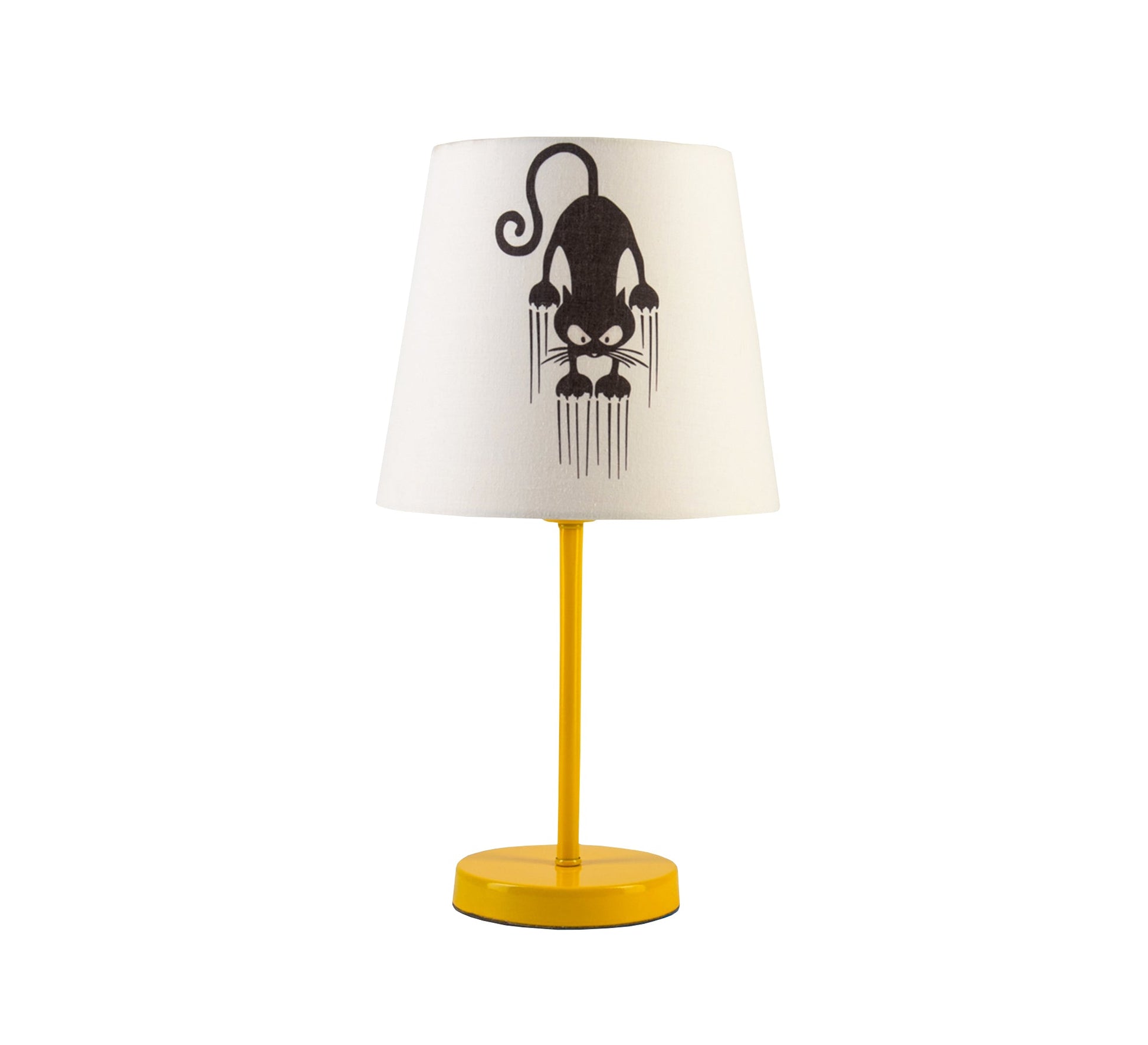 Black Cat Lamp: Unique design with a modern touch and a golden base - Vitrine Furniture - Lighting