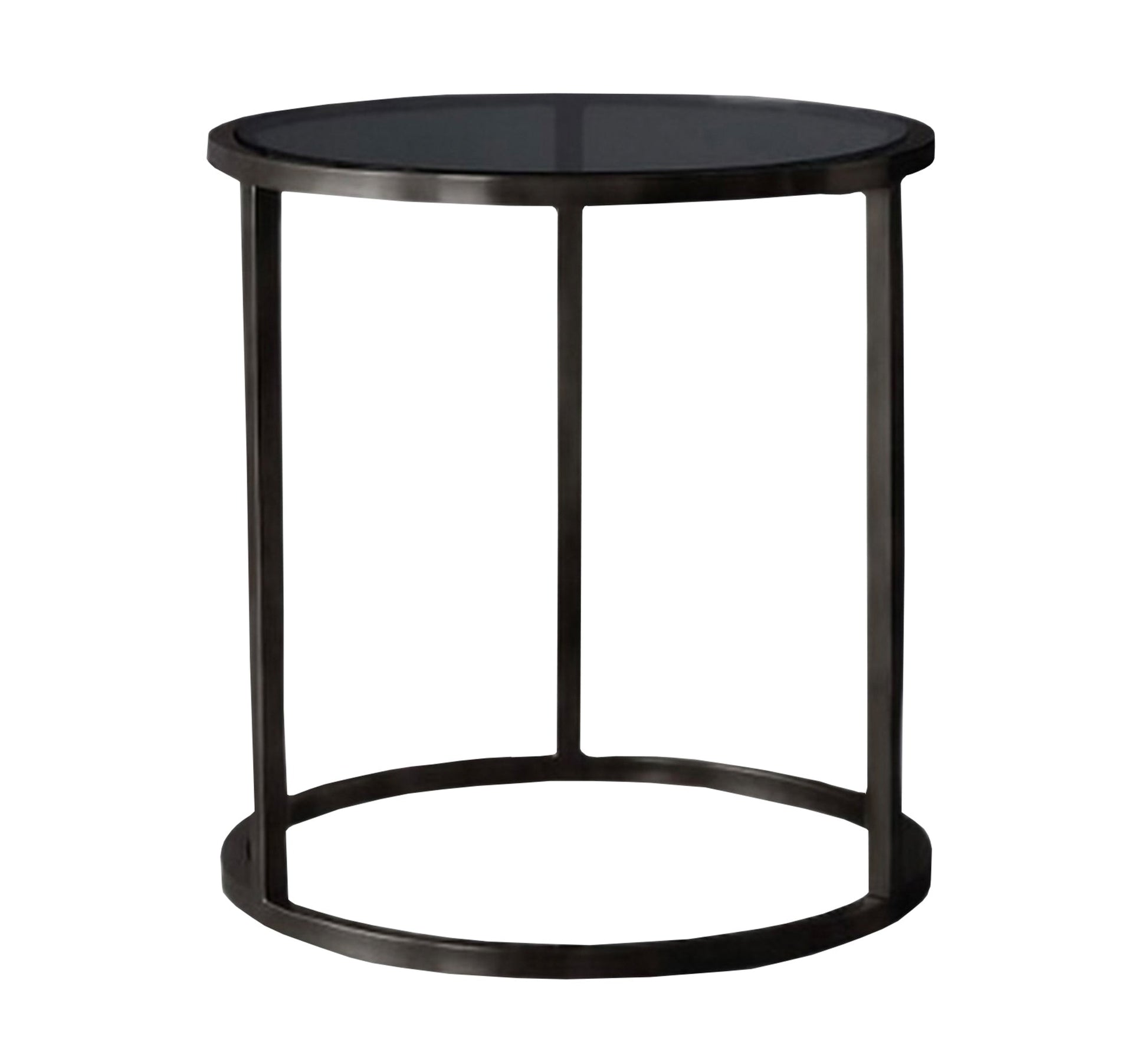 Black circular table - Vitrine Furniture - Furniture