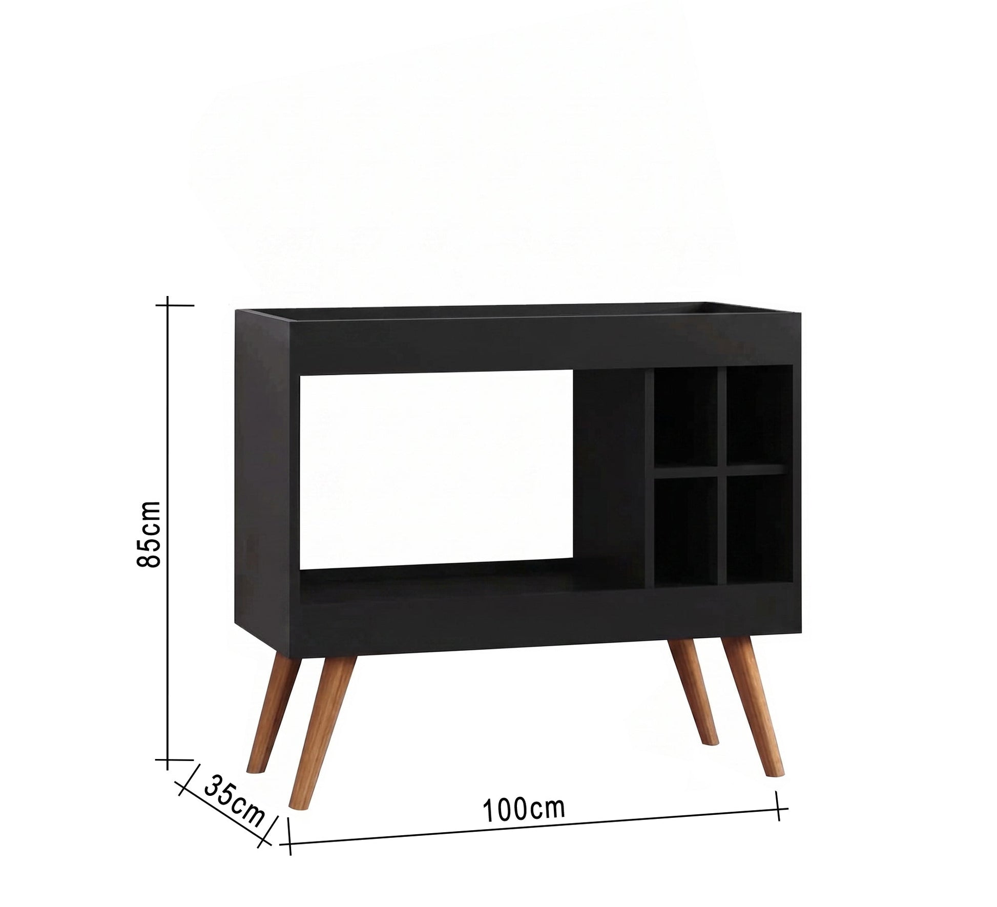 Black Coffee Corner: Premium Brews, Bold Flavors - Vitrine Furniture - Coffee Corner