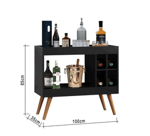 Black Coffee Corner: Premium Brews, Bold Flavors - Vitrine Furniture - Furniture