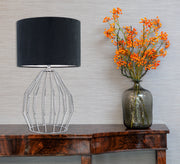 Black cylindrical lampshade - Vitrine Furniture - Lighting