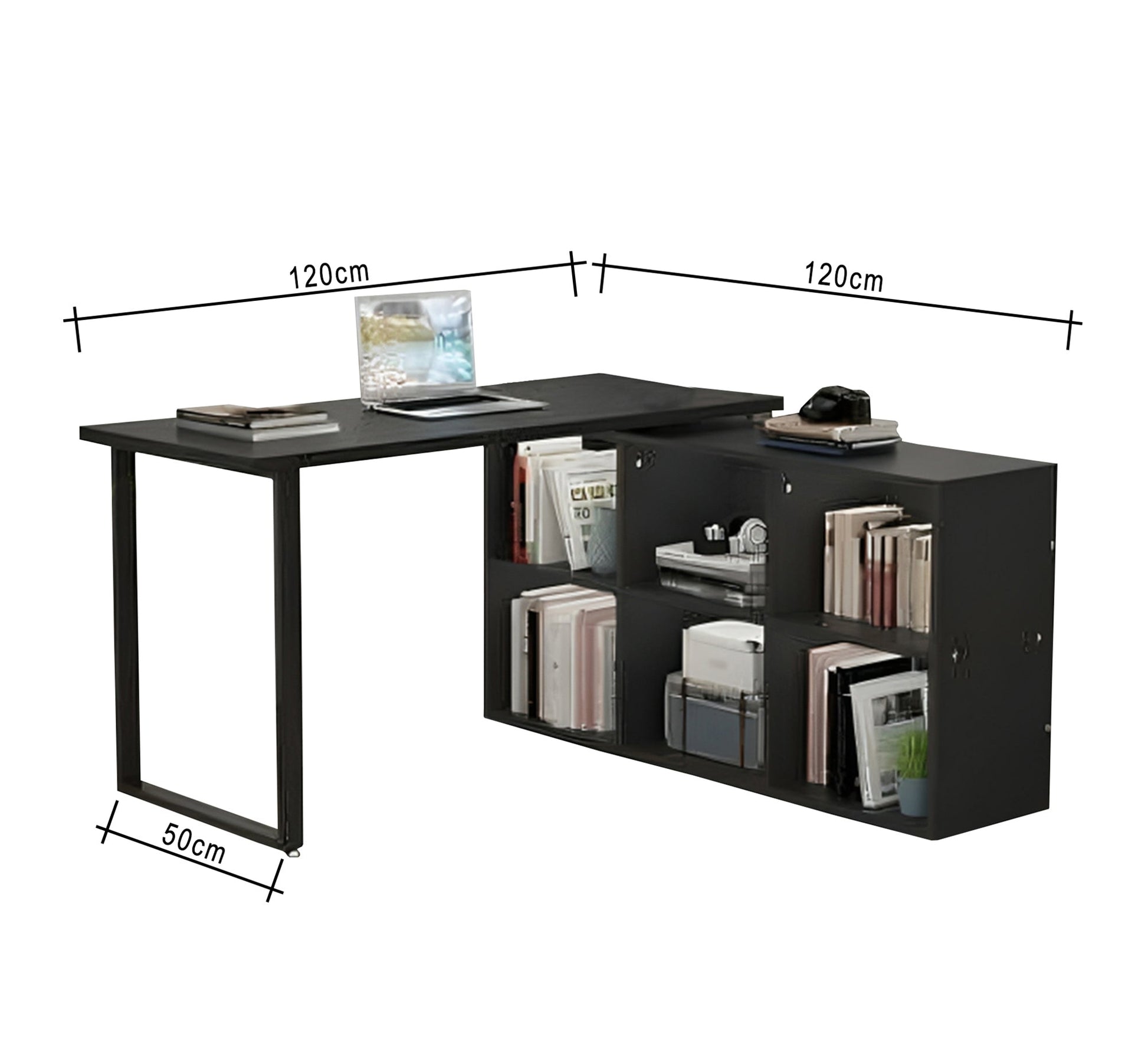 Black Desk: Multifunctional & Stylish Design - Vitrine Furniture - Furniture