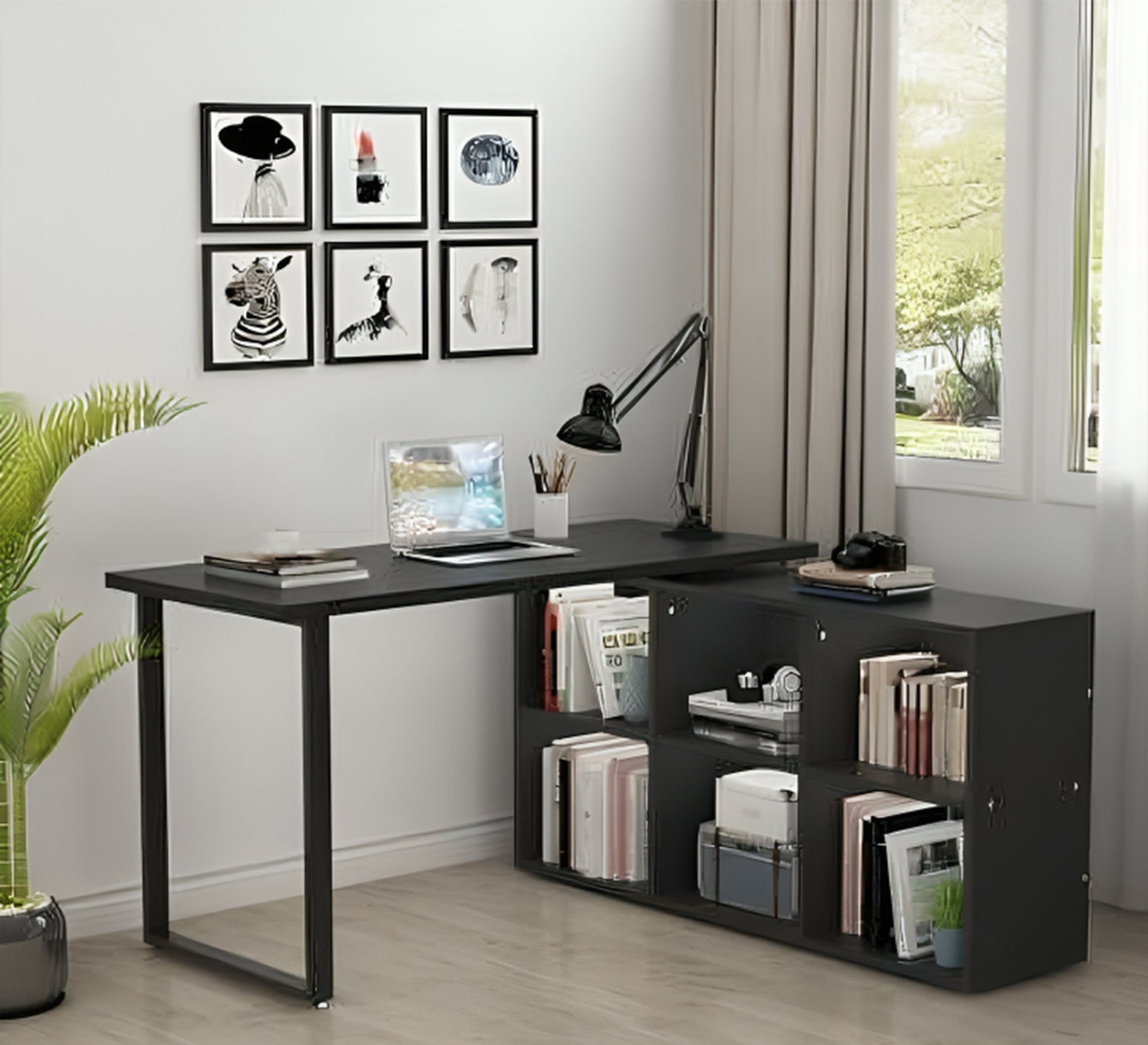 Black Desk: Multifunctional & Stylish Design - Vitrine Furniture - Furniture