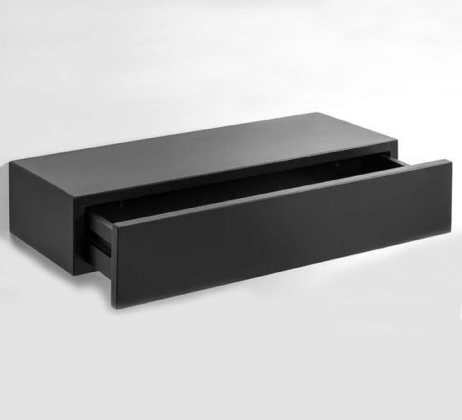 Black MDF Shelf - Vitrine Furniture - Décor