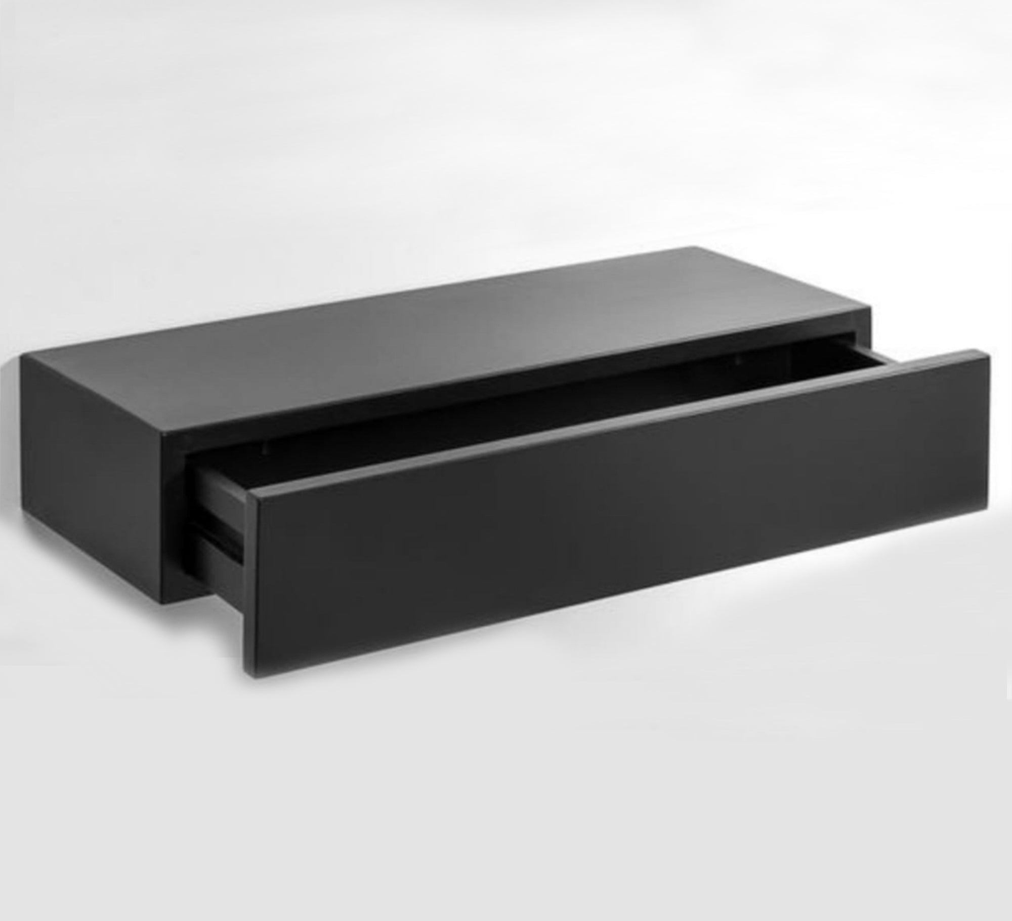 Black MDF Shelf - Vitrine Furniture - Décor