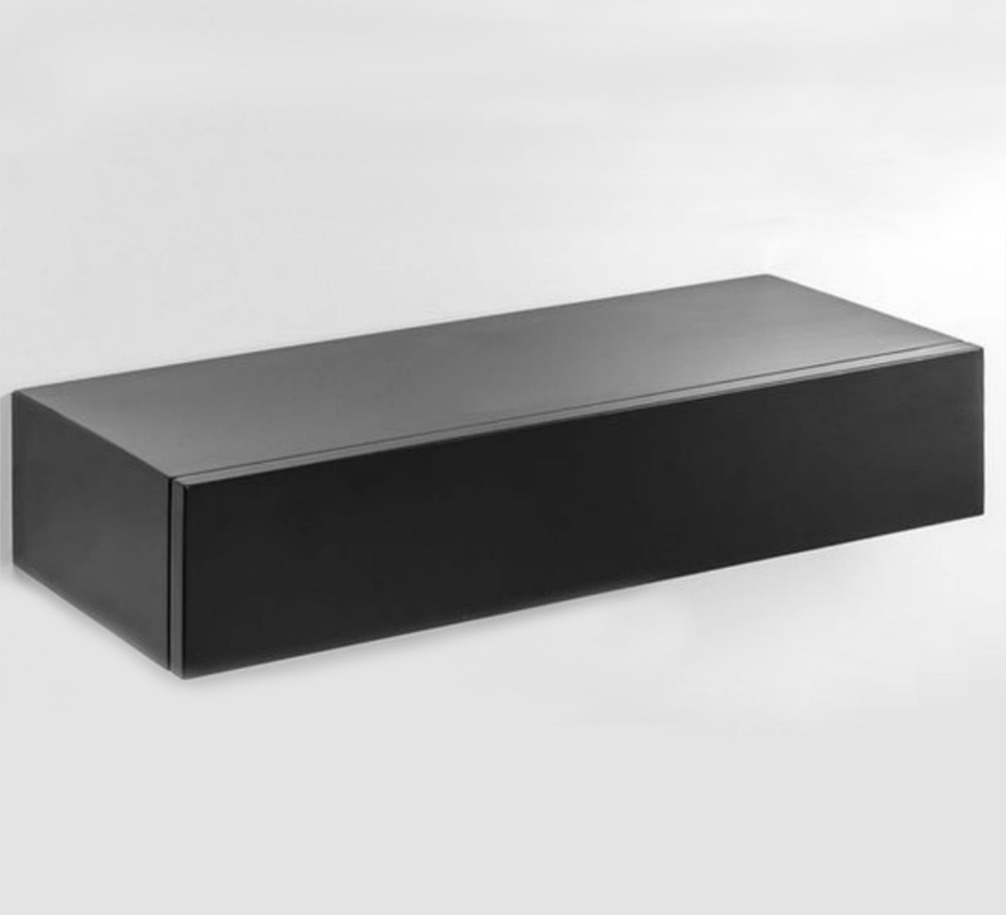 Black MDF Shelf - Vitrine Furniture - Décor