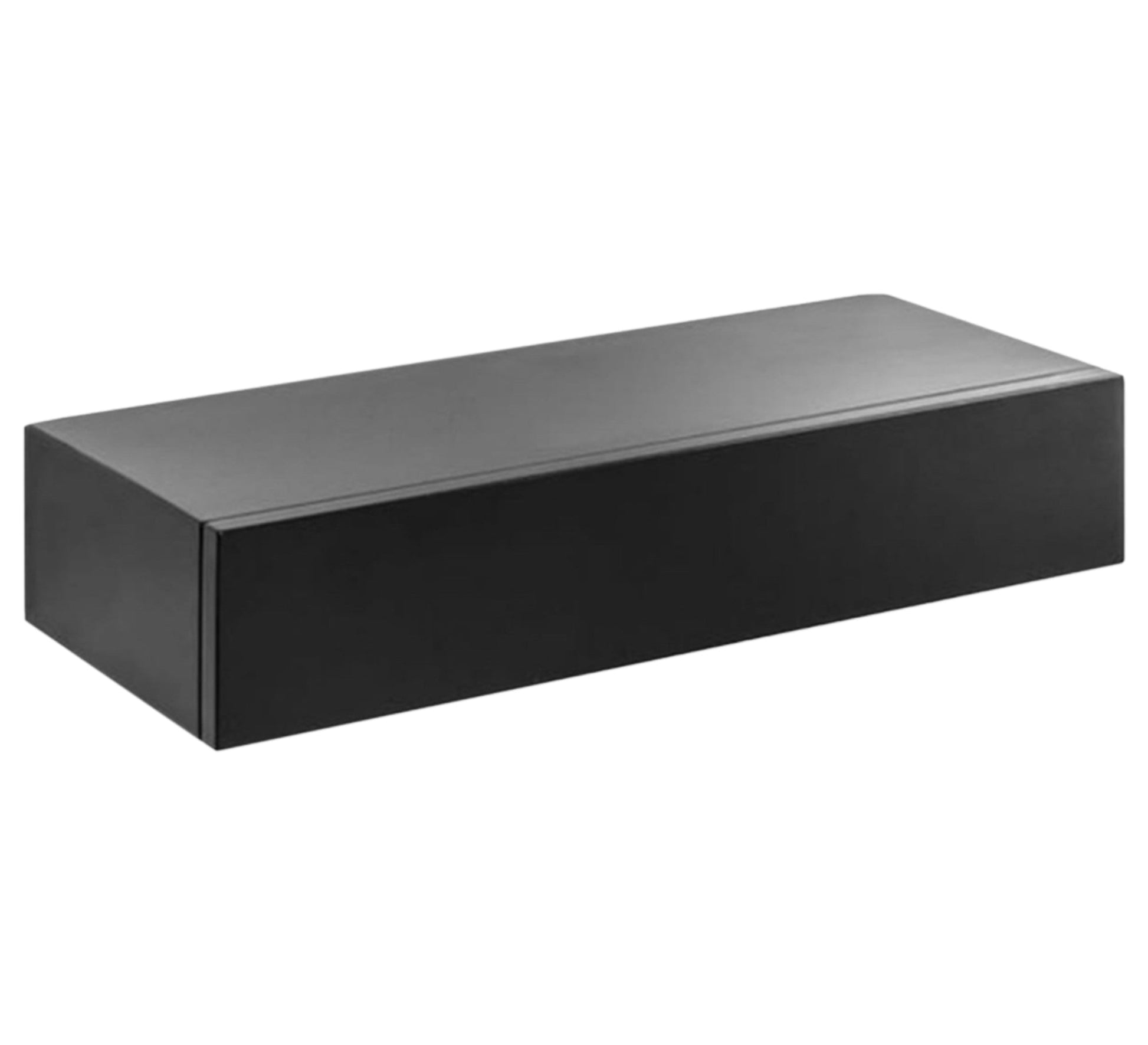 Black MDF Shelf - Vitrine Furniture - Décor