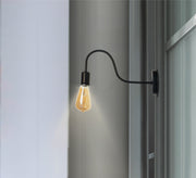 Black metal wall lamp - Vitrine Furniture - Lighting