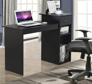 Black modern desk - Vitrine Furniture - Kids Rooms