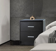 Black Nightstand - Sleek, Modern, Timeless - Vitrine Furniture - Furniture