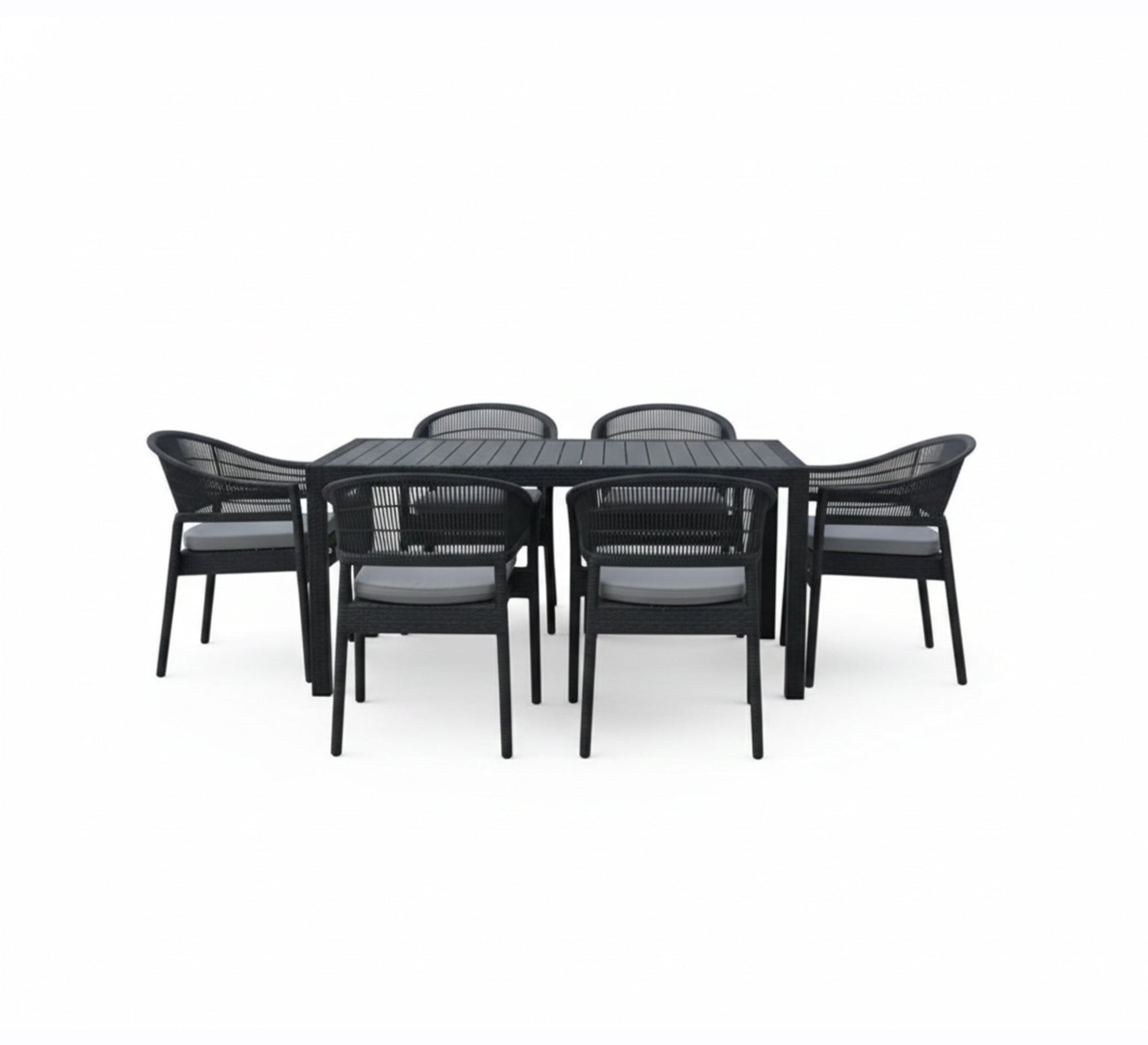 Black outdoor seating set, luxurious and comfortable - Vitrine Furniture - Outdoor Products