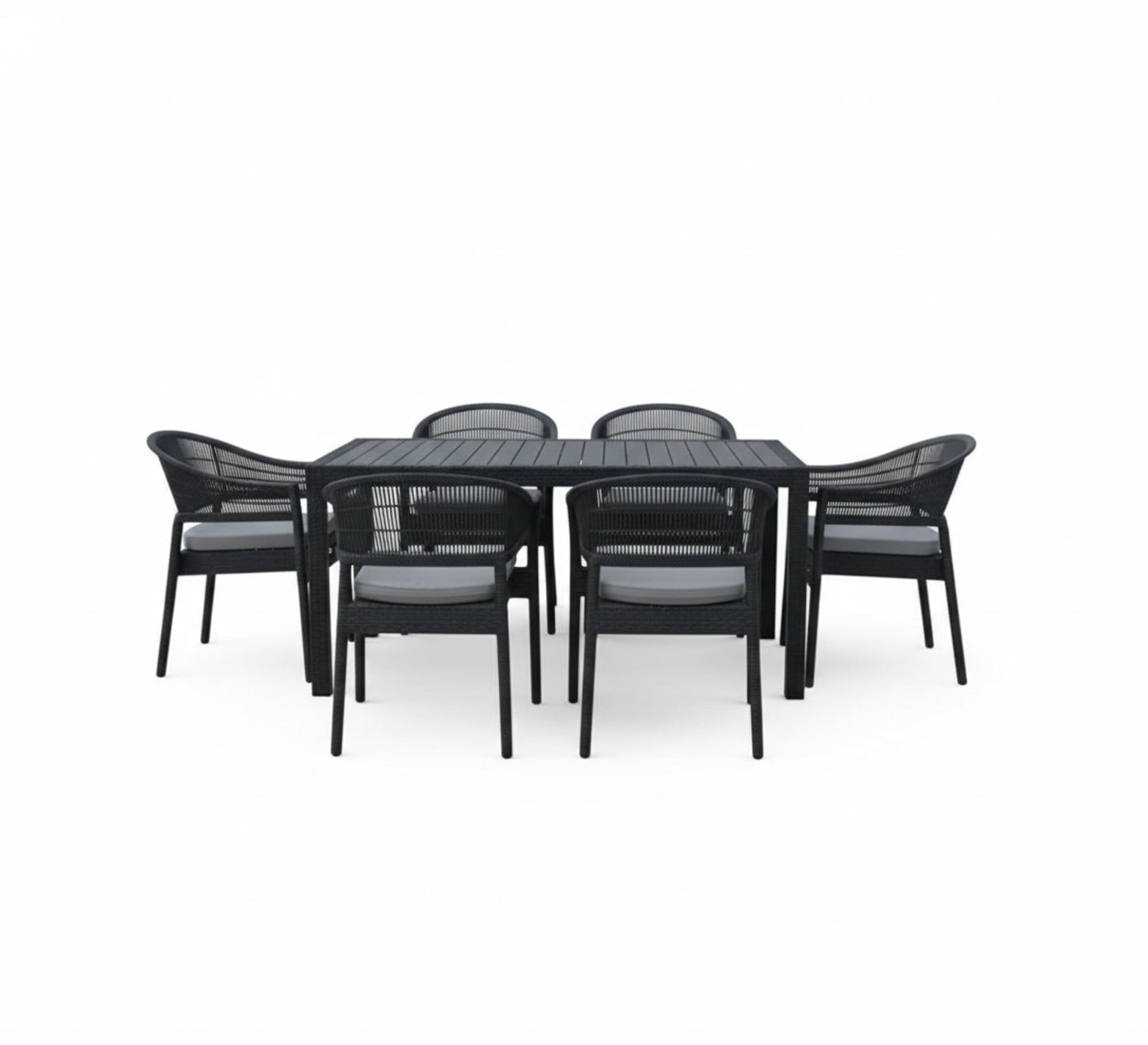 Black outdoor seating set, luxurious and comfortable - Vitrine Furniture - Outdoor Products