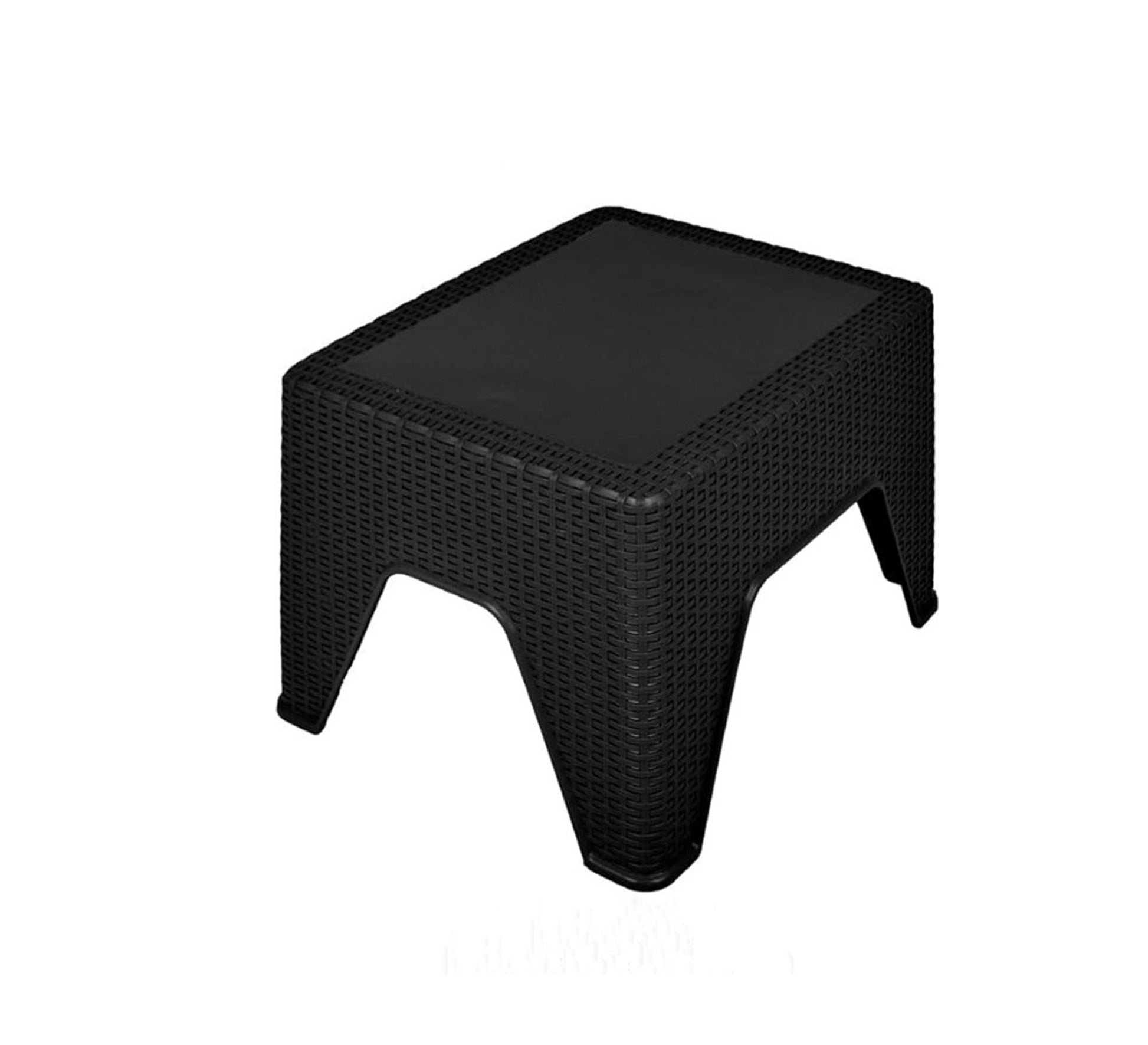 Black outdoor set with four chairs and a table - Vitrine Furniture - Outdoor Products