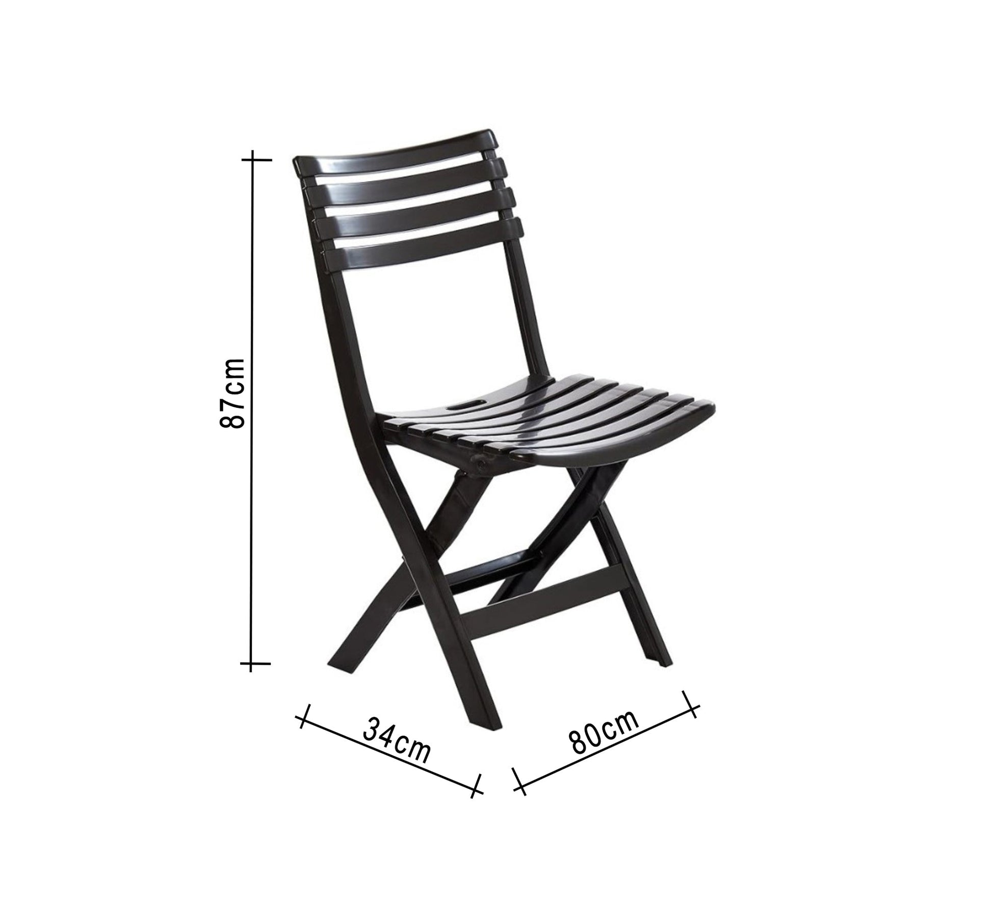 Black patio chair set - Vitrine Furniture - Outdoor Products