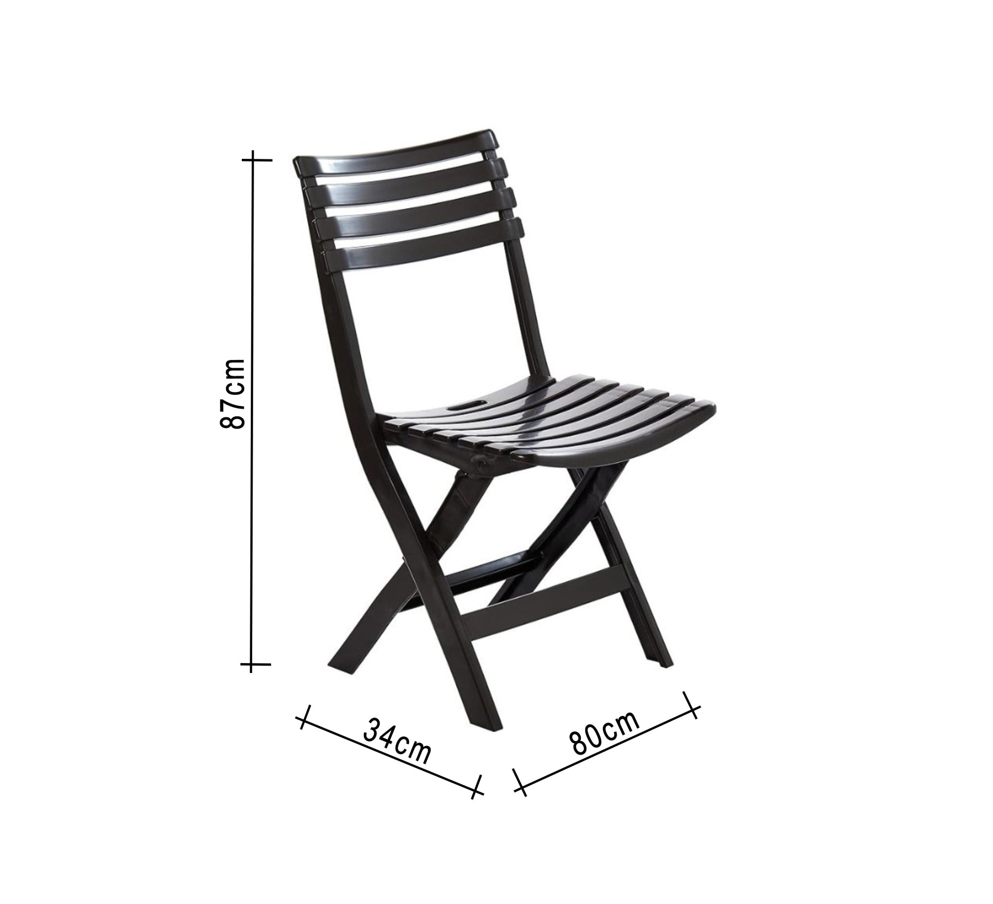 Black patio chair set - Vitrine Furniture - Outdoor Products