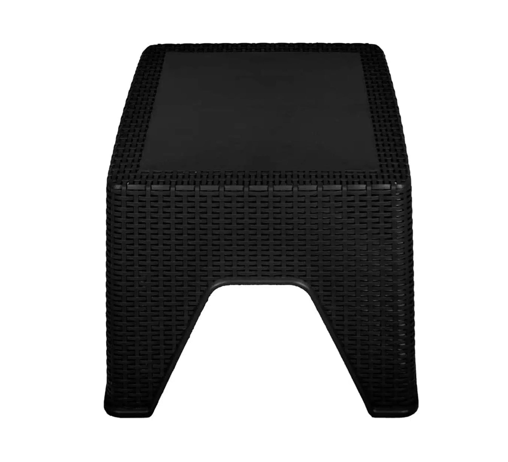 Black patio set, elegant, durable, comfortable, modern - Vitrine Furniture - Outdoor Products