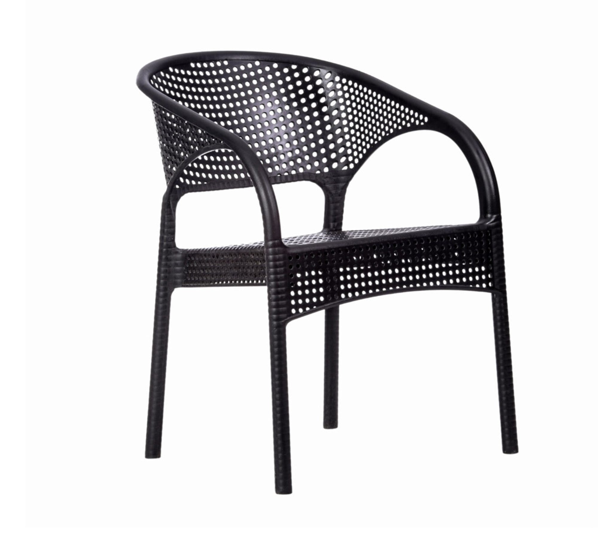 Black patio set, elegant, durable, comfortable, modern - Vitrine Furniture - Outdoor Products