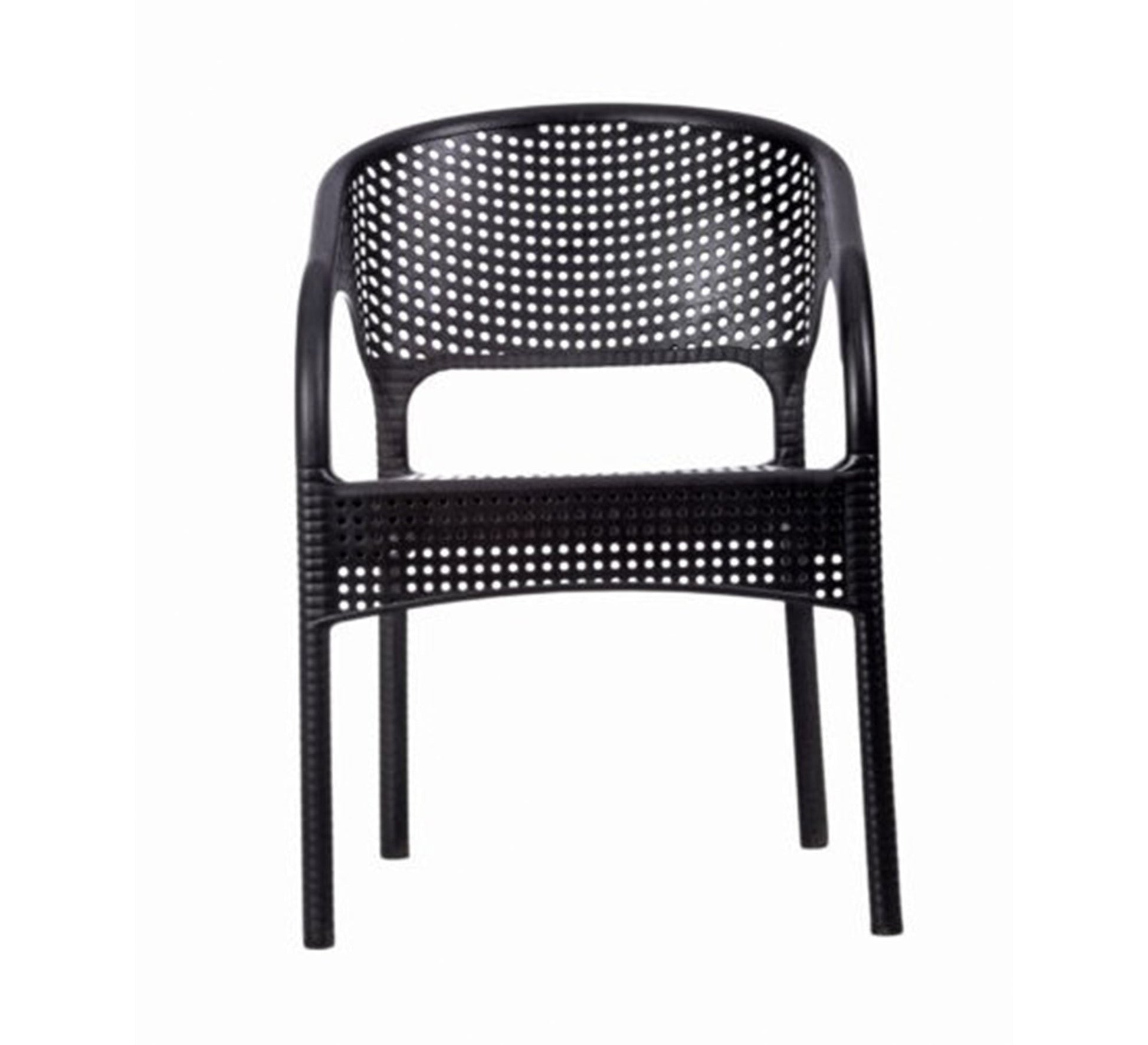 Black patio set, elegant, durable, comfortable, modern - Vitrine Furniture - Outdoor Products