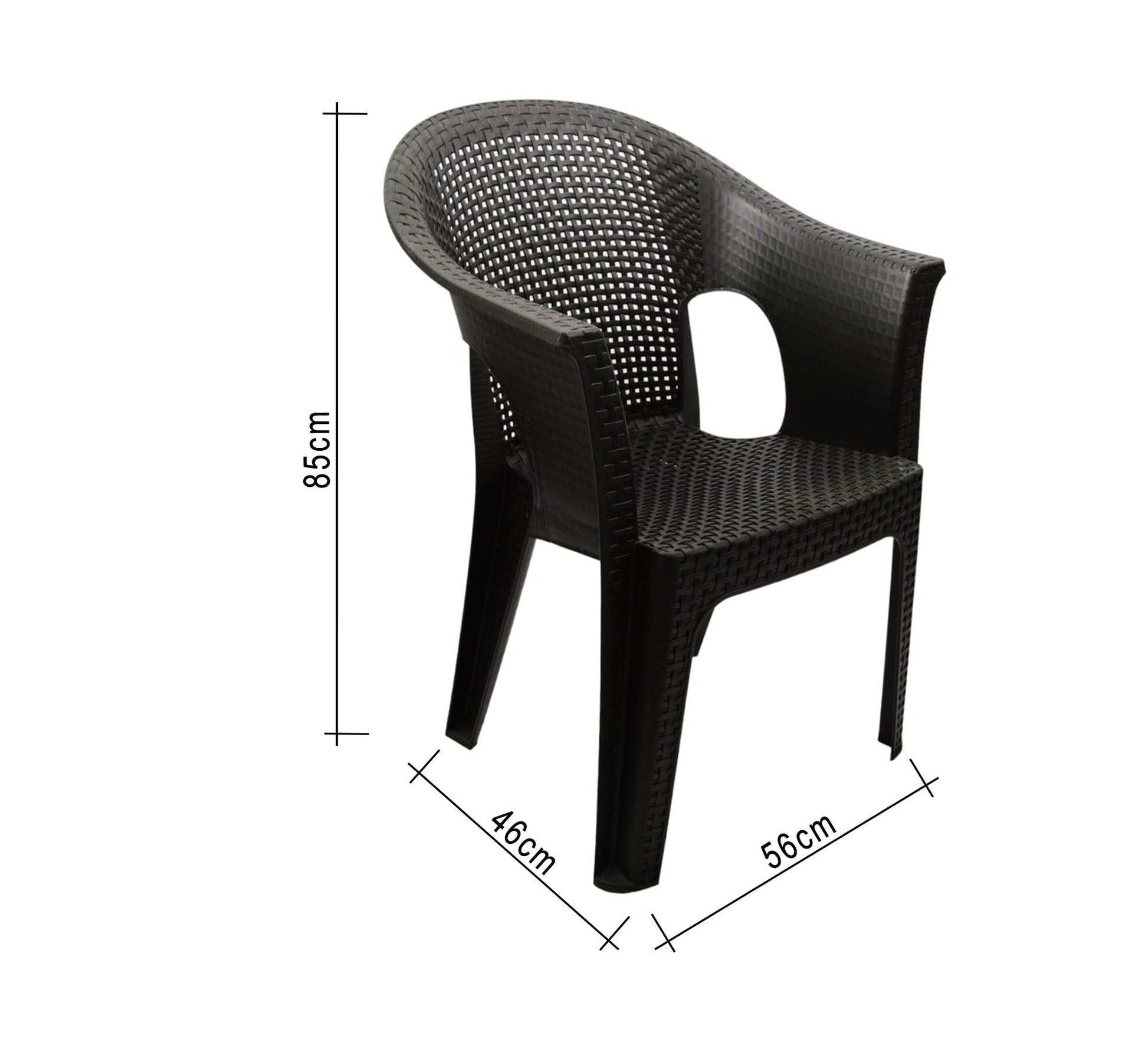 Black rattan set, elegant, comfortable, and durable - Vitrine Furniture - Outdoor Products