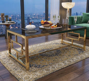 Black rectangular coffee table - Vitrine Furniture - Coffee Tables